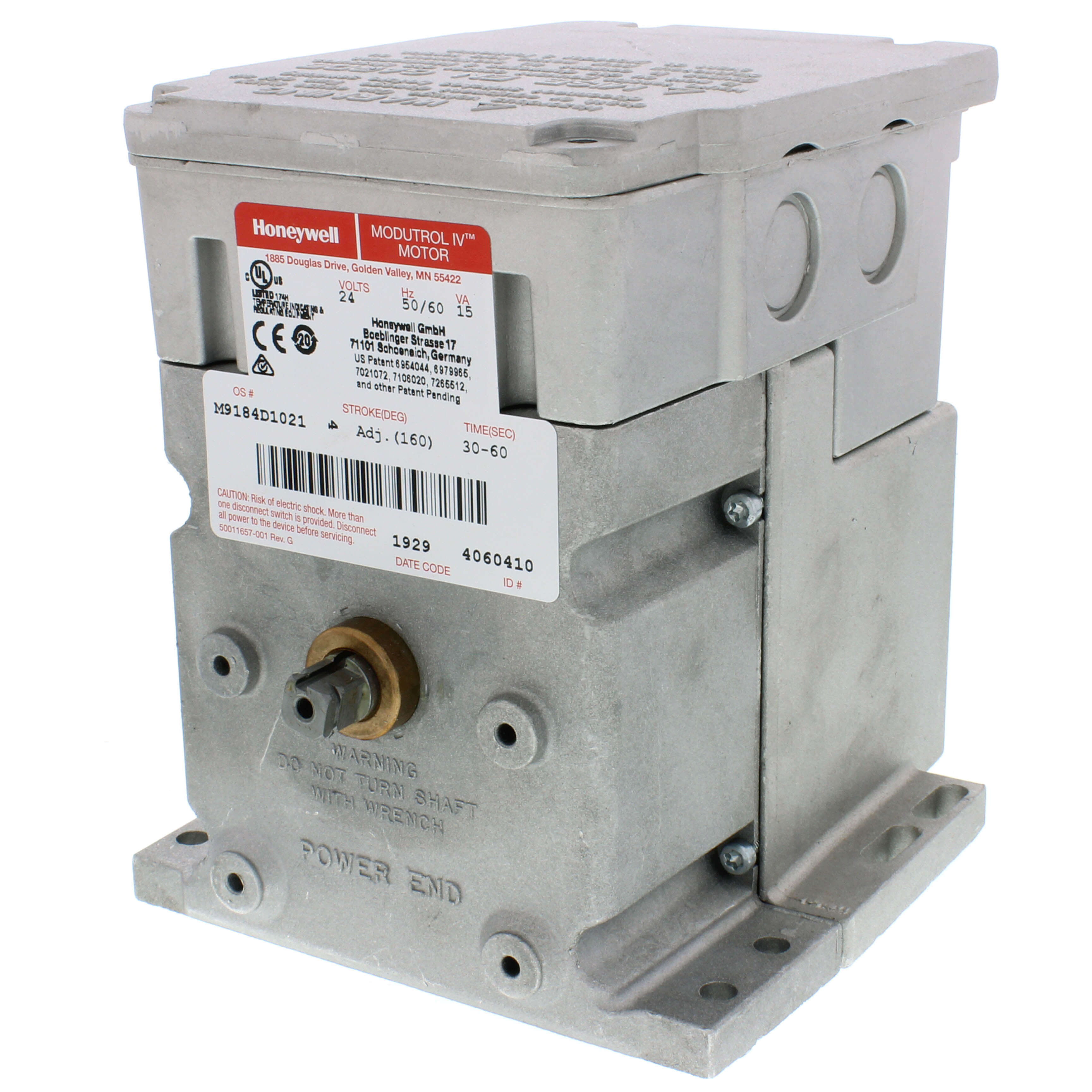 M9184D1021 - Honeywell M9184D1021 - 24V Non-Spring Return Foot