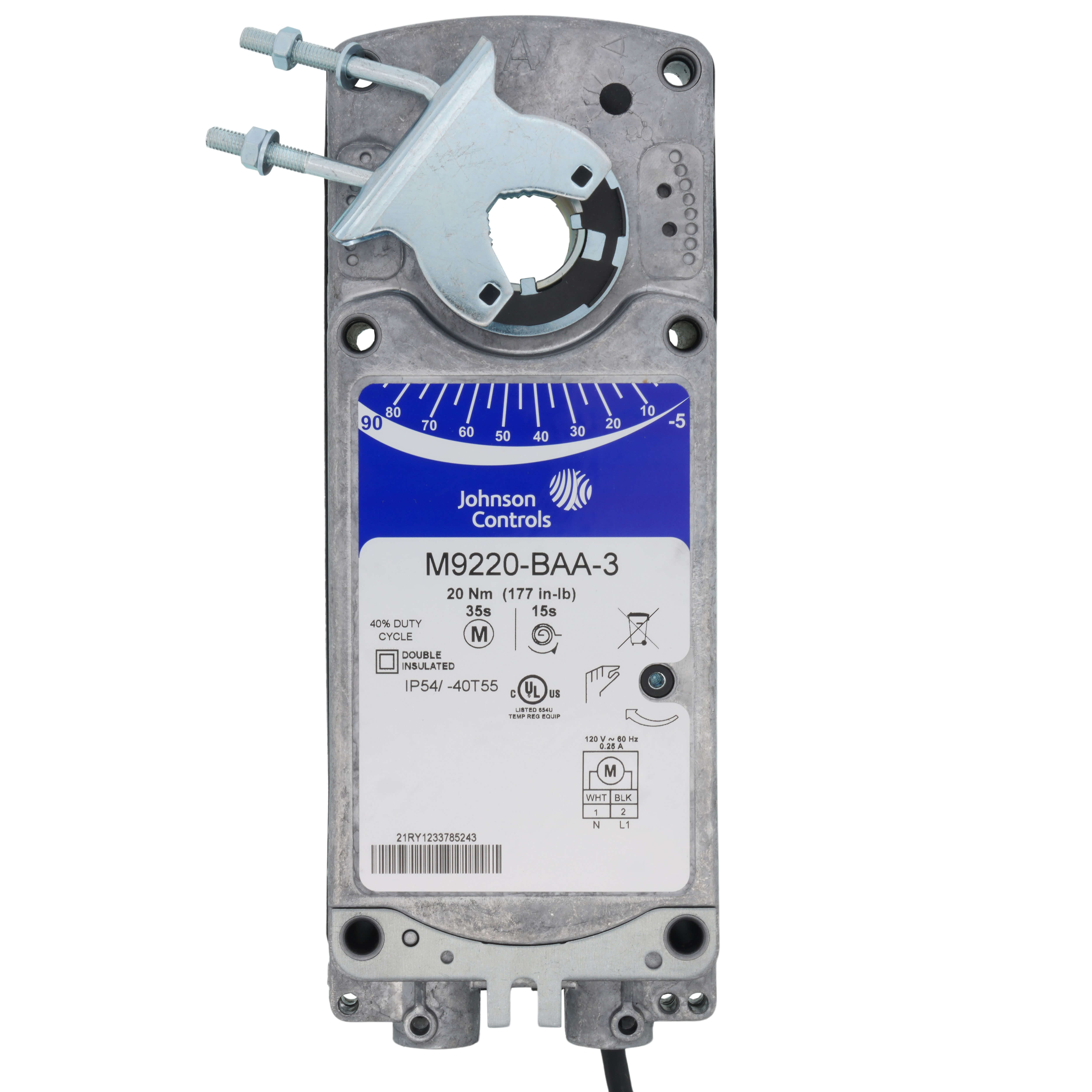 M9220-BAA-3 - Johnson Controls M9220-BAA-3 - M9220 120V On/Off 