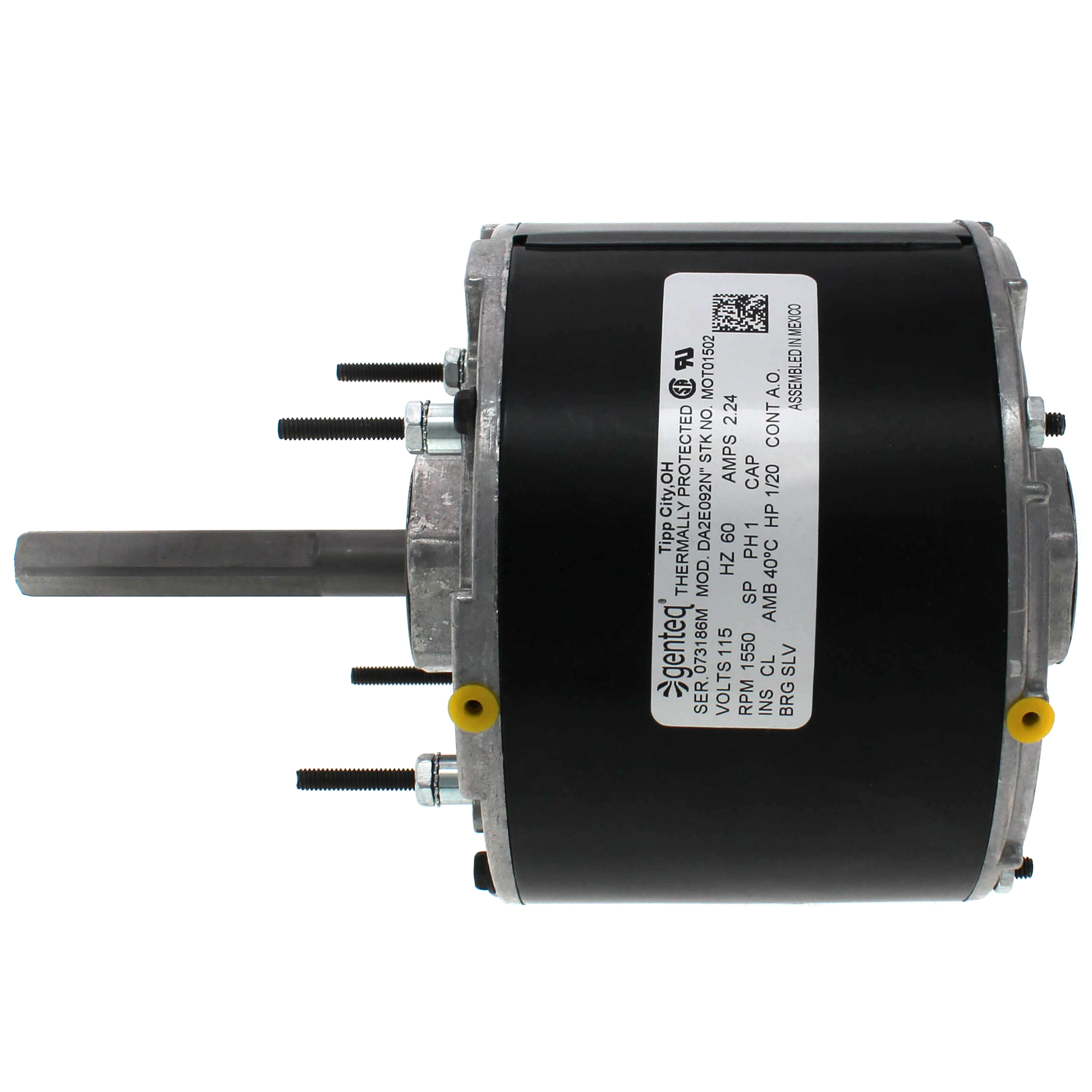 MOT01502 - Trane MOT01502 - 115V Encl Motor - 1/20HP, 1550RPM