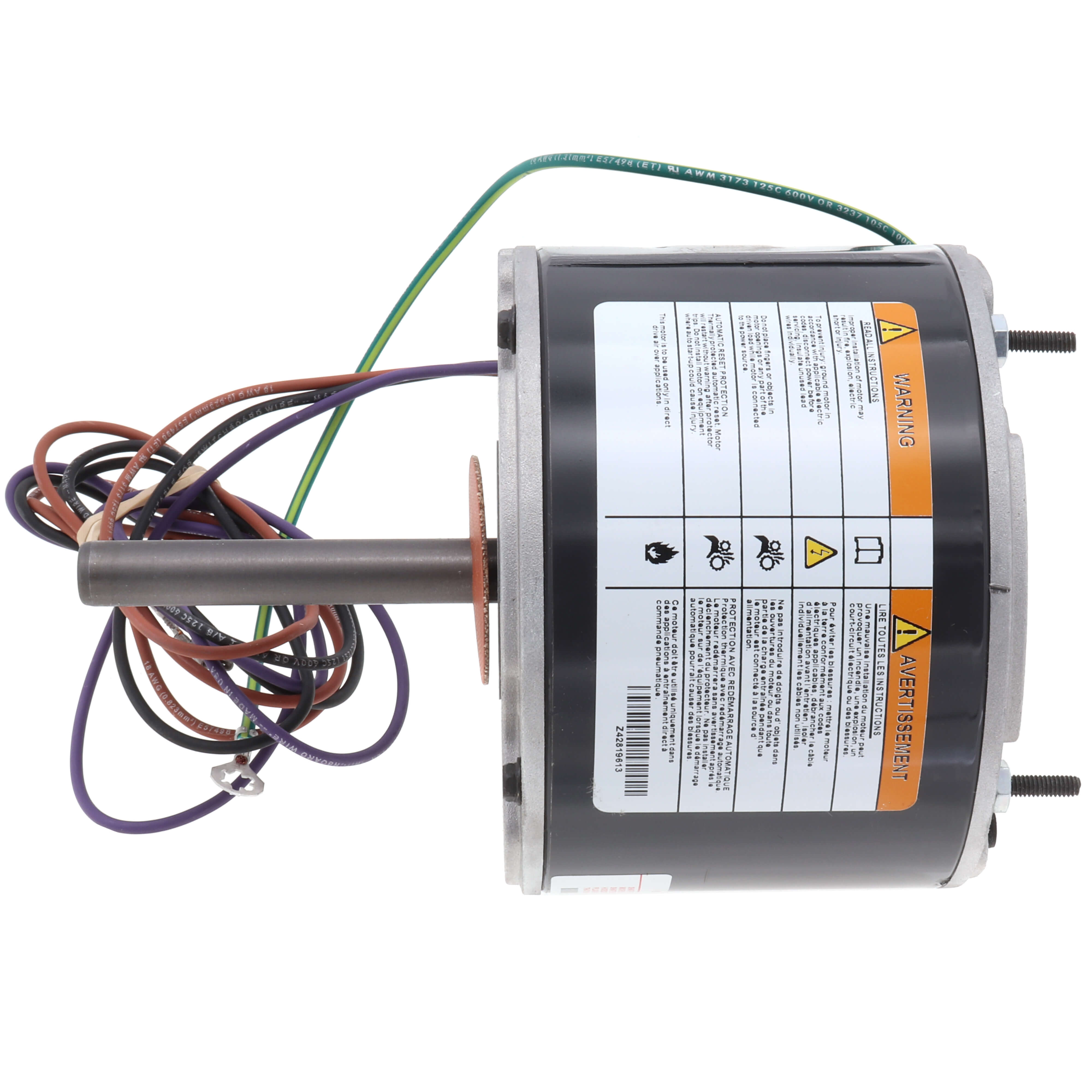 MOT18733 - Trane MOT18733 - 200-230V, 1/8 HP, 1550 RPM Motor, MOT18733
