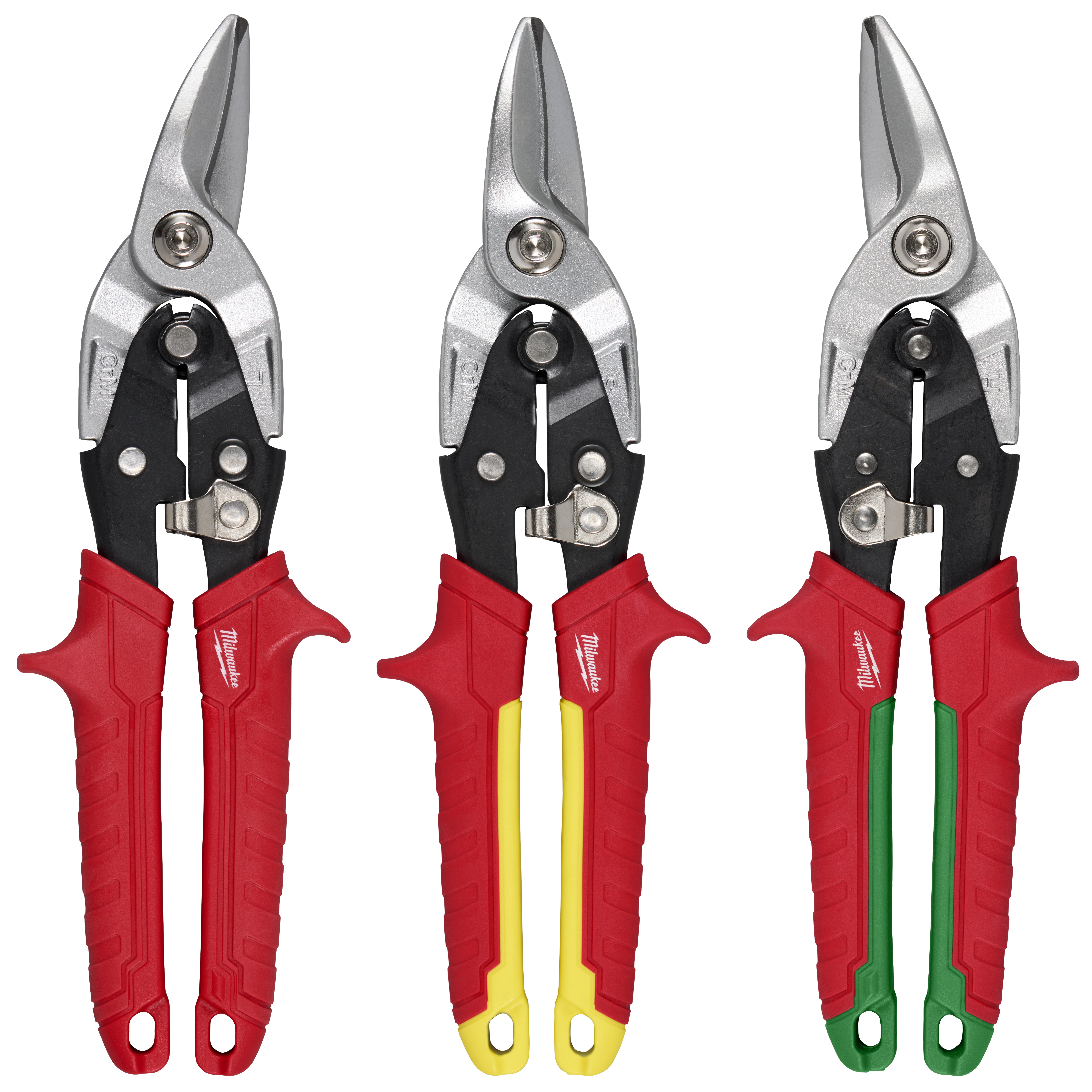 48-22-4563 - Milwaukee 48-22-4563 - 3 Piece Aviation Snip Set w
