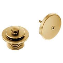 T90331BG - Moen T90331BG - Brushed Gold Push-n-lock Tub Drain Kit