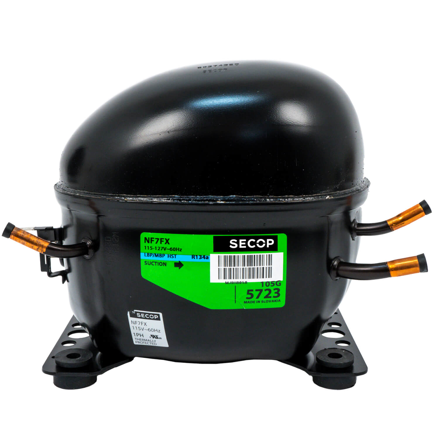 NF7FX-1 - Secop NF7FX-1 - 858 BTU Reciprocating Compressor 1/4 HP