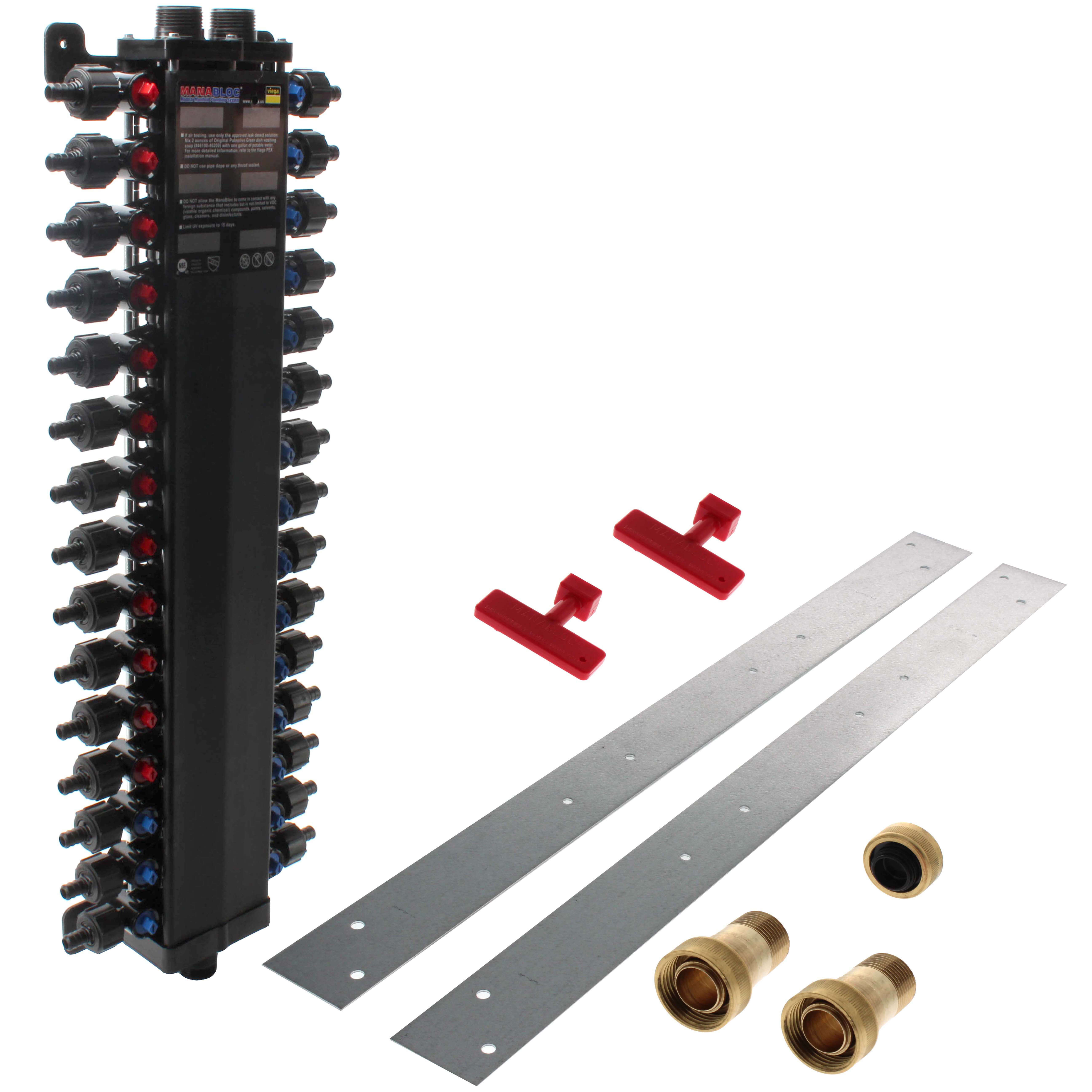 NPTS050-49625PX - Viega NPTS050-49625PX - 30 Port Polymer 1/2