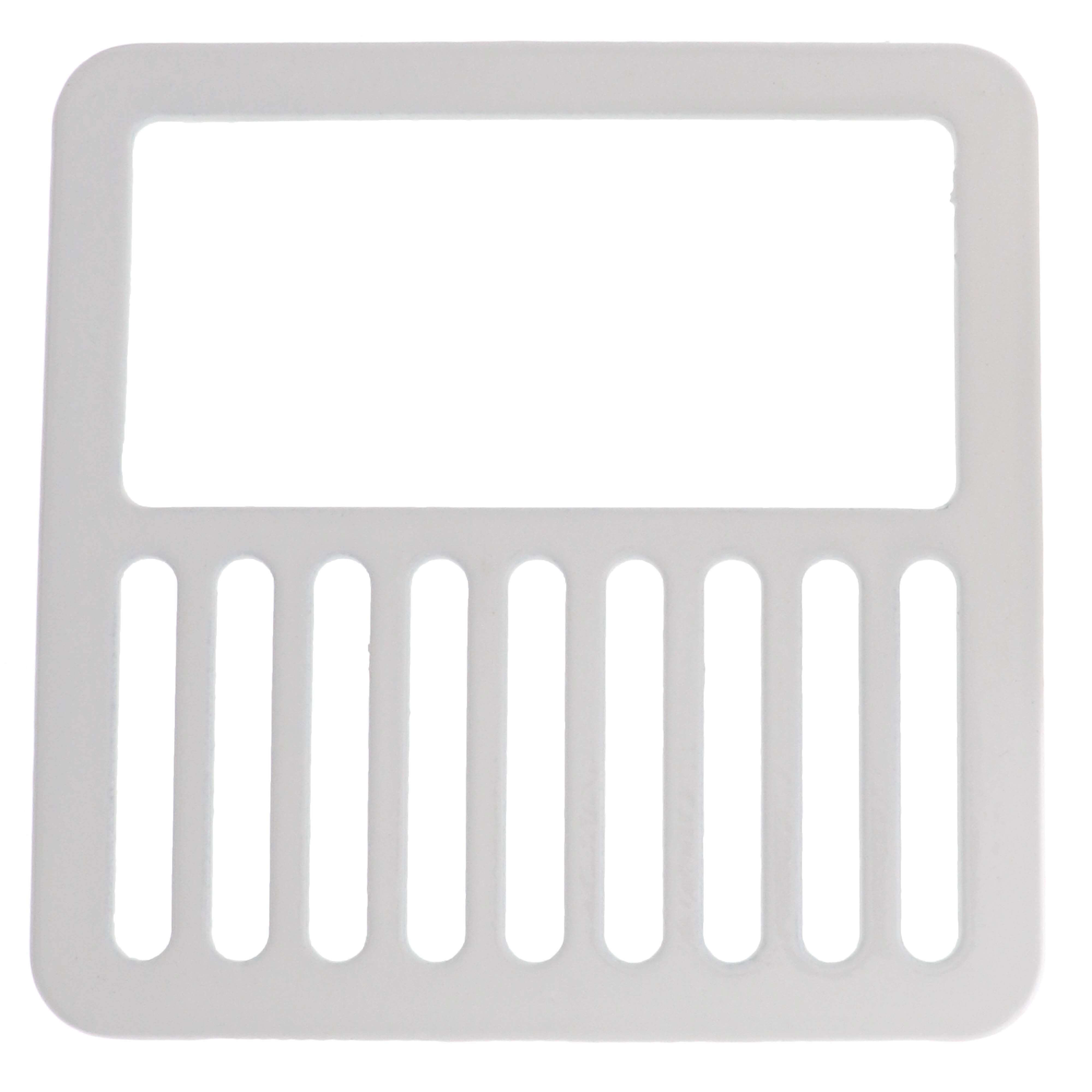 JP2375-H - Zurn JP2375-H - FD2375 CI Enameled Half Grate