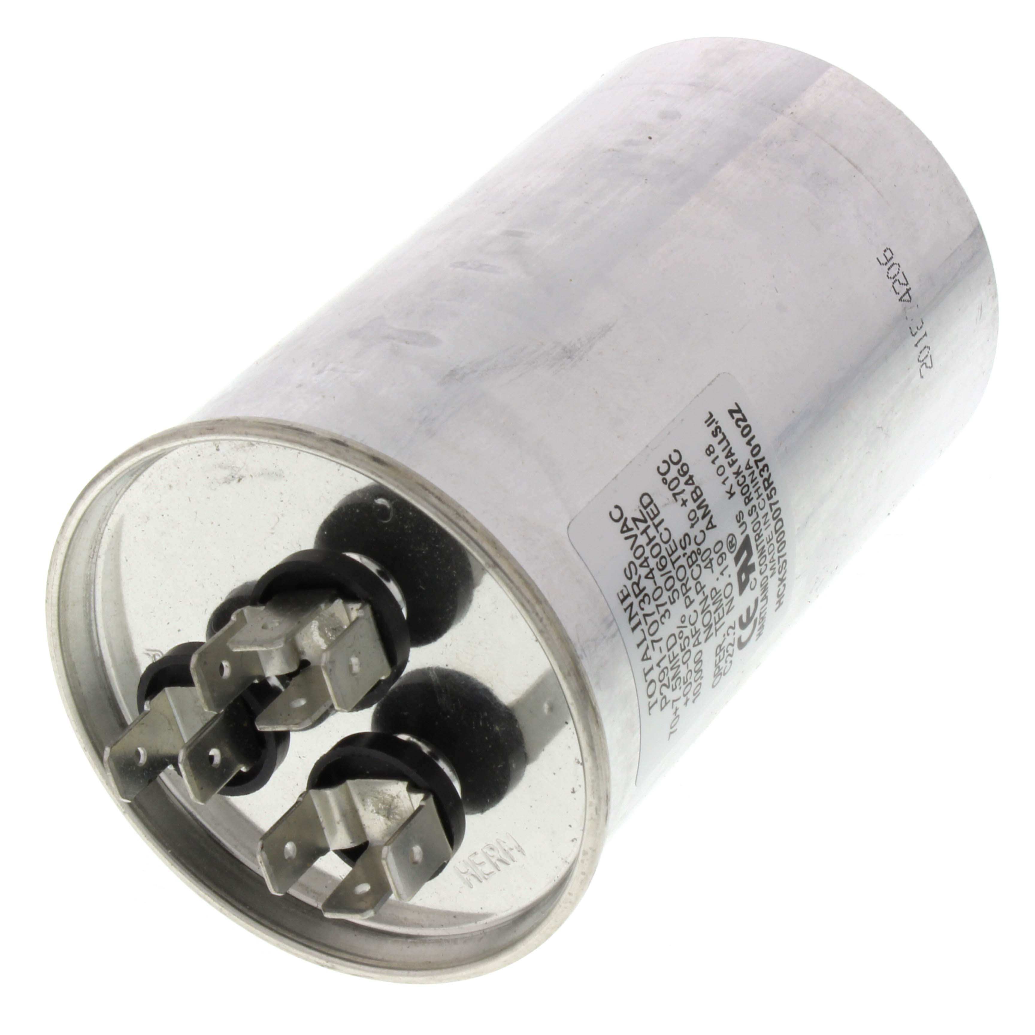 最終❗️ 美品❗️IC-DPR7BTPLAS SRH350RR VS-3 P291-7073RS - Carrier P291-7073RS - 370V Dual Round Capacitor