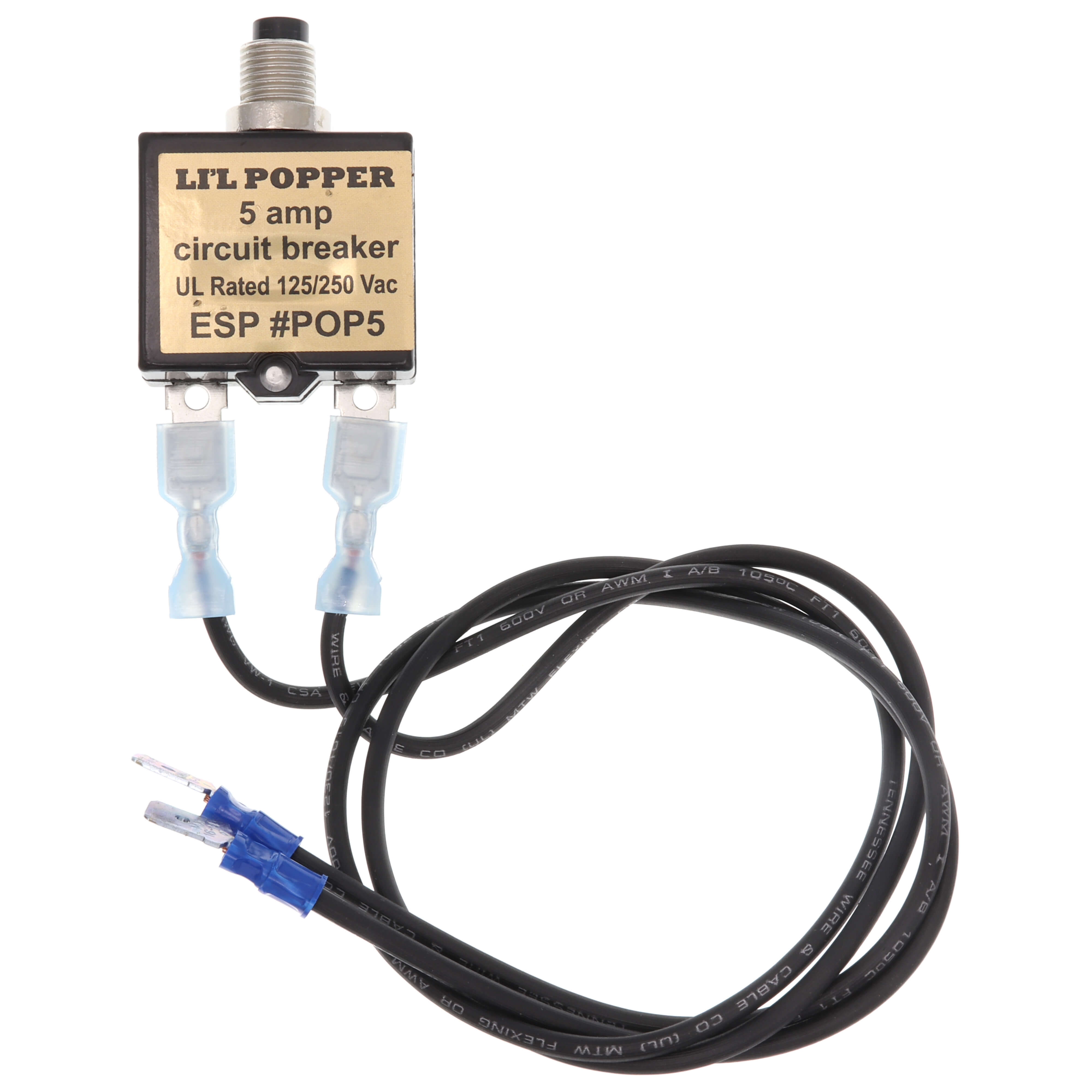 Emergency Fuse Replacement Supco POP5 5 Amp Push Button Circuit Breaker ...