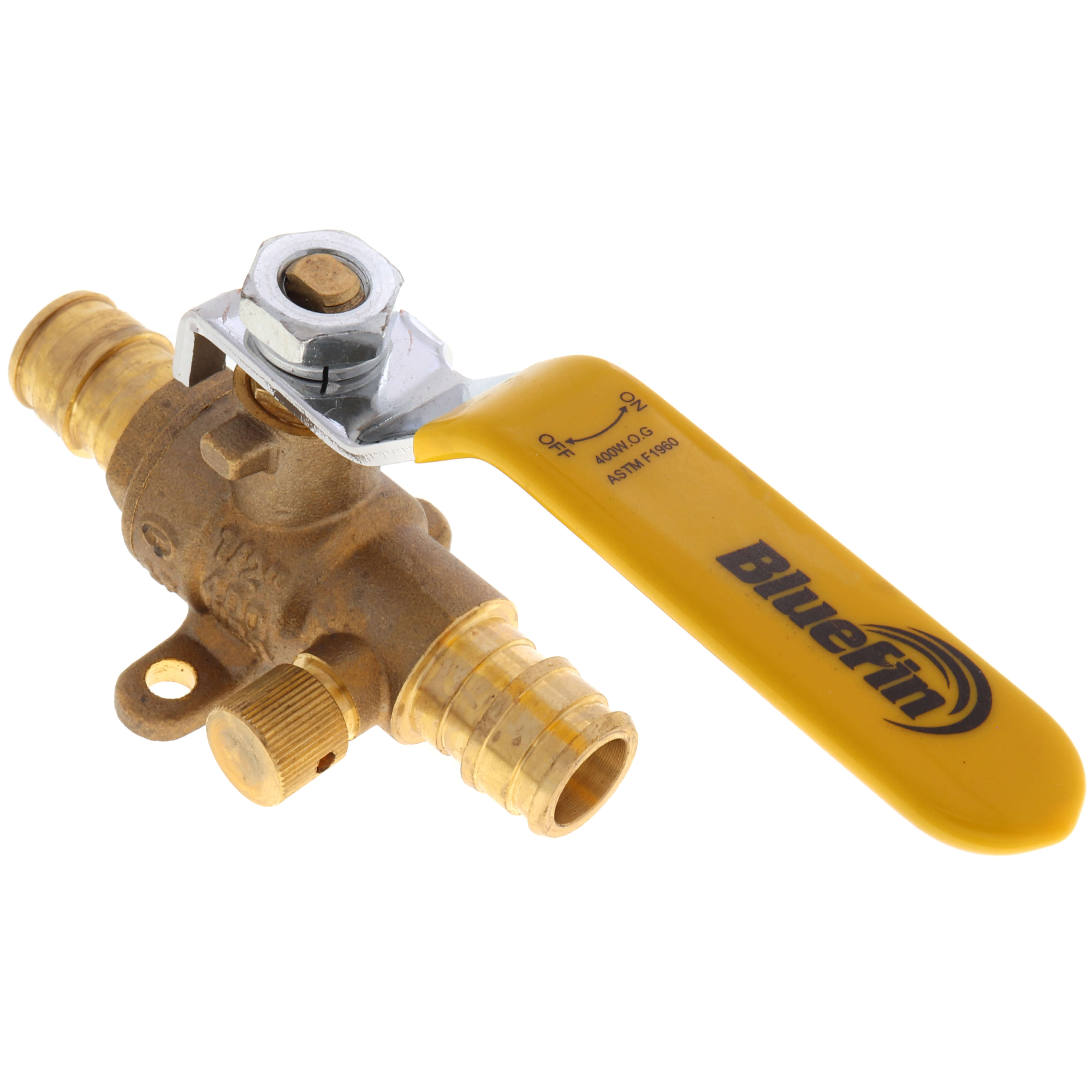 1 PEX X PEX Lead Free Brass Cold Expansion Drain Ball Valve