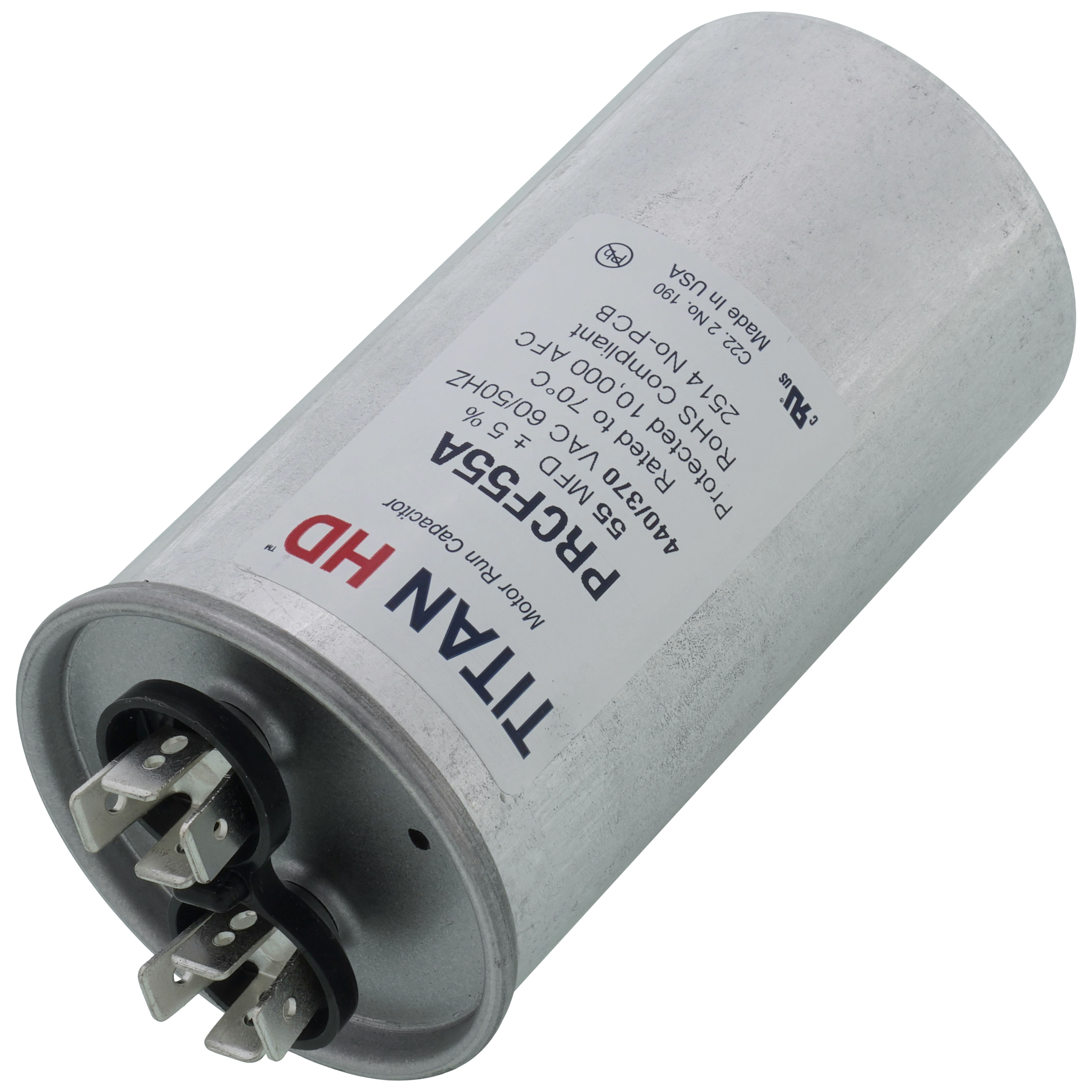 14252 - MARS 14252 - 55 MFD Round Run Capacitor (440/370V)