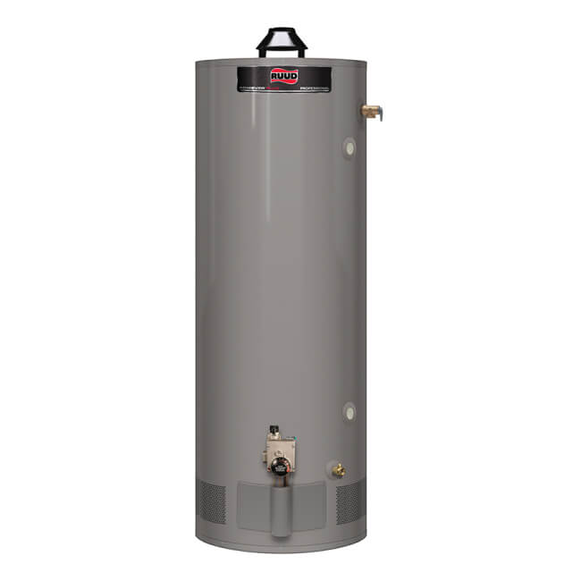 PRO+G75-76N RU 75 Gallon 76000 BTU Tall Professional Achiever Plus  Atmospheric Heavy Duty Water Heater, 8 Year (NG)