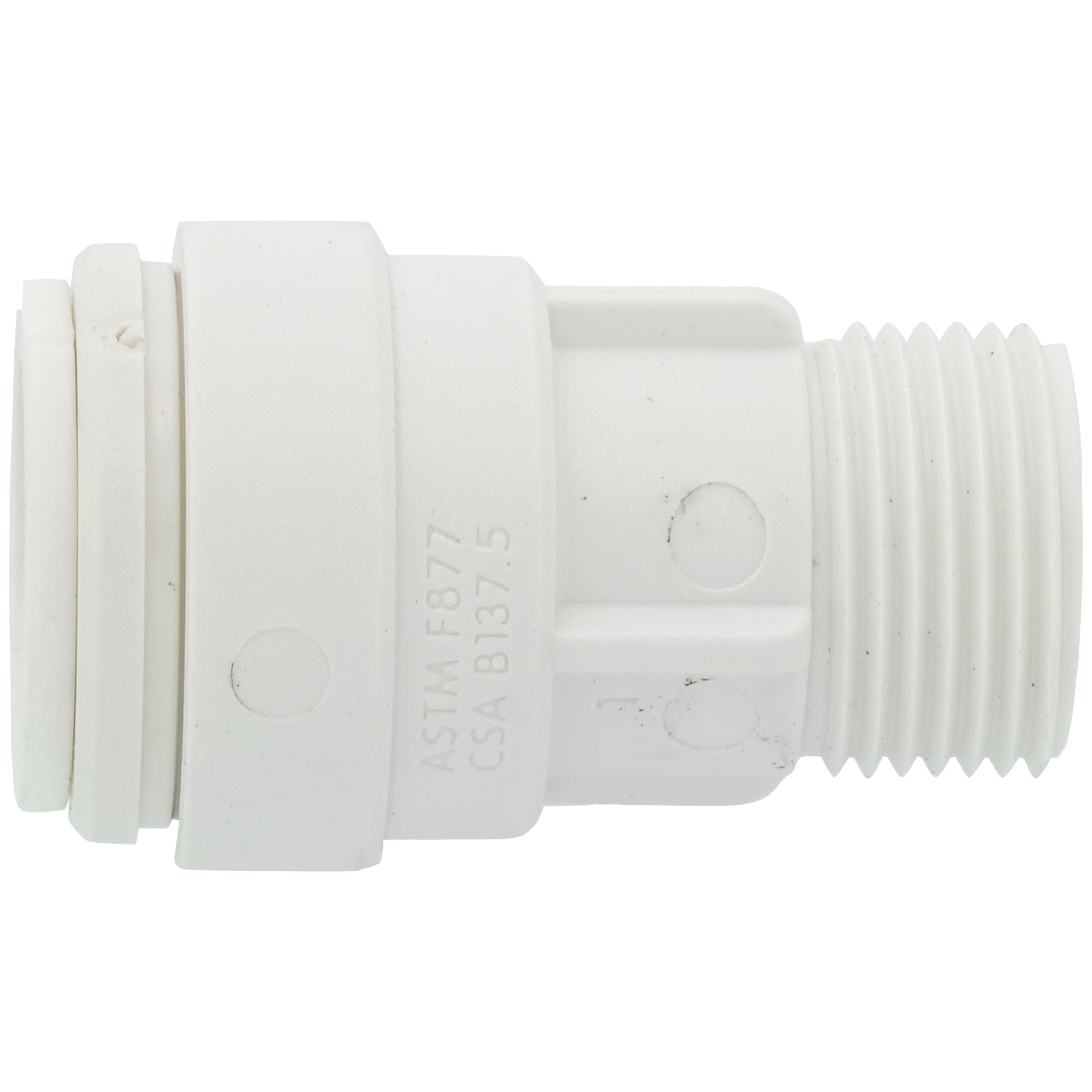 John Guest Rigid Nylon Pipe 15mm OD – 3 X 1m Lengths + 2 Straight Connectors – Bundle