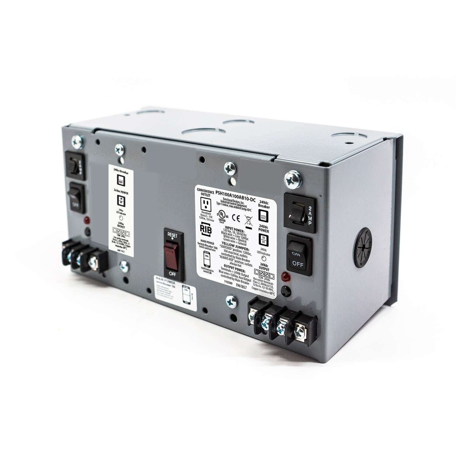 PSH100A100AB10-DC - Functional Devices PSH100A100AB10-DC