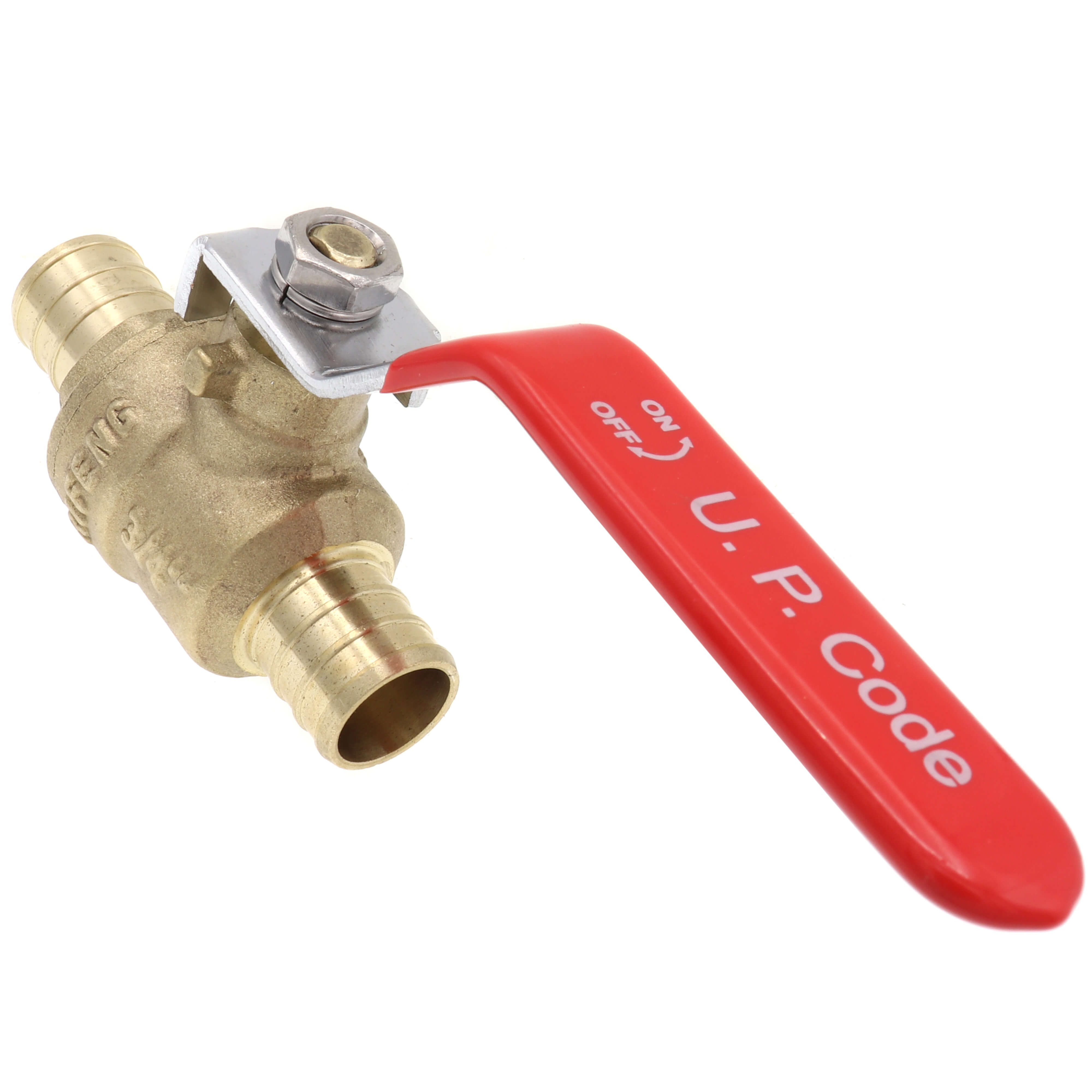 3/4" PEX-A Expansion Ball Valve With Drop Ear Mount - Quarter Turn, F1960 Standard