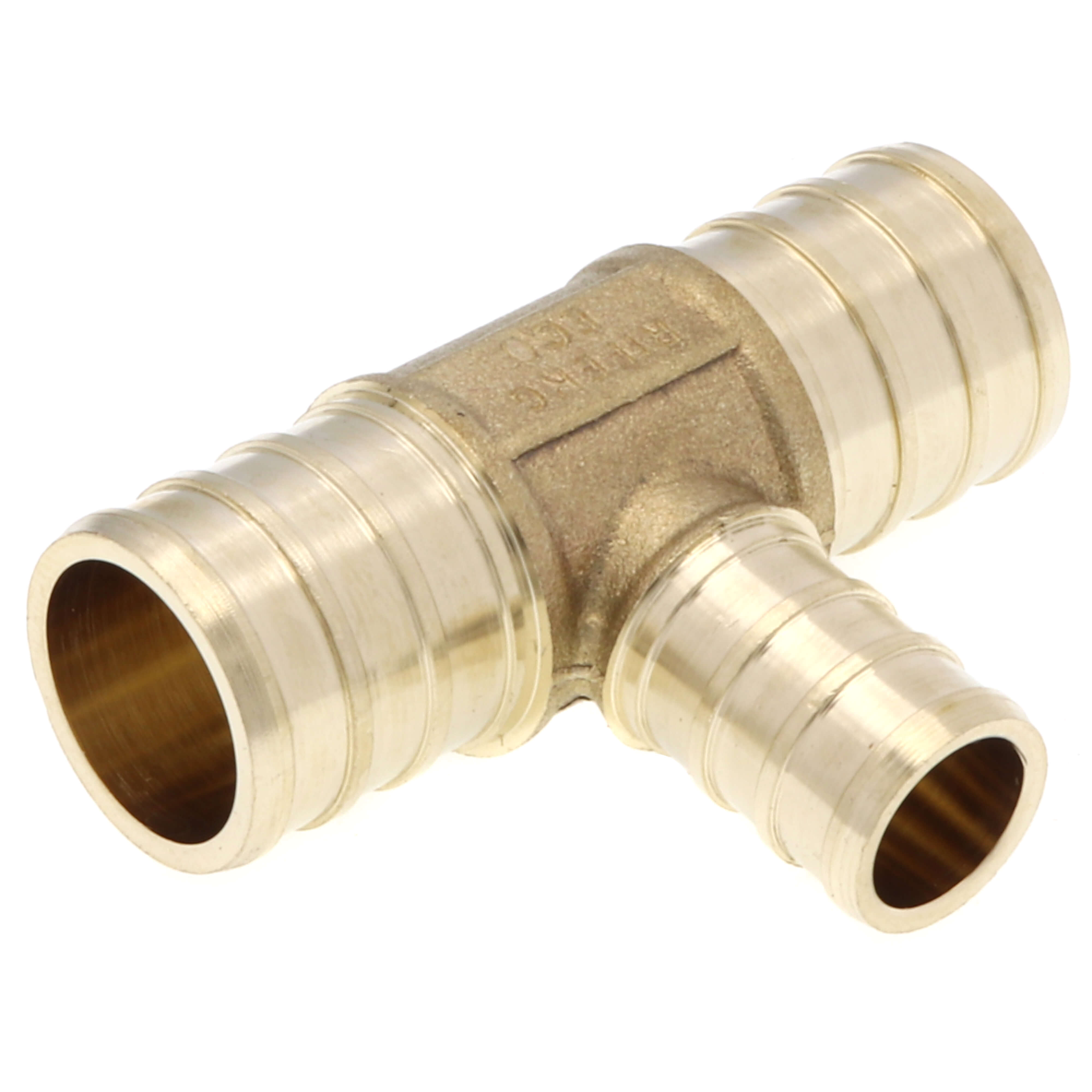 10-Pack 3/4 Inch PEX Tee Fittings – Lead-Free Brass Crimp Connectors For PEX-B Pipe - View #6