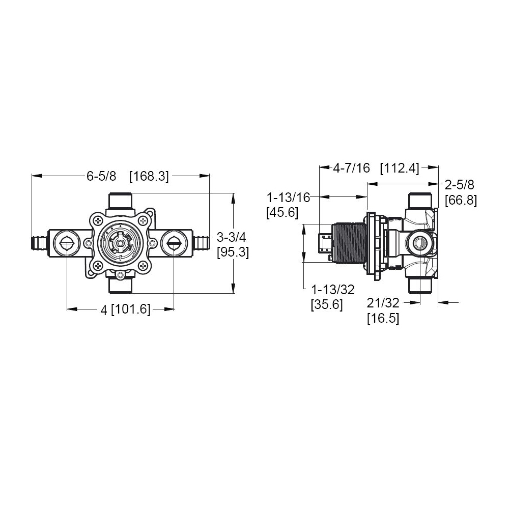 JX8-340P - Pfister JX8-340P - 0X8 Series Universal Tub & Shower
