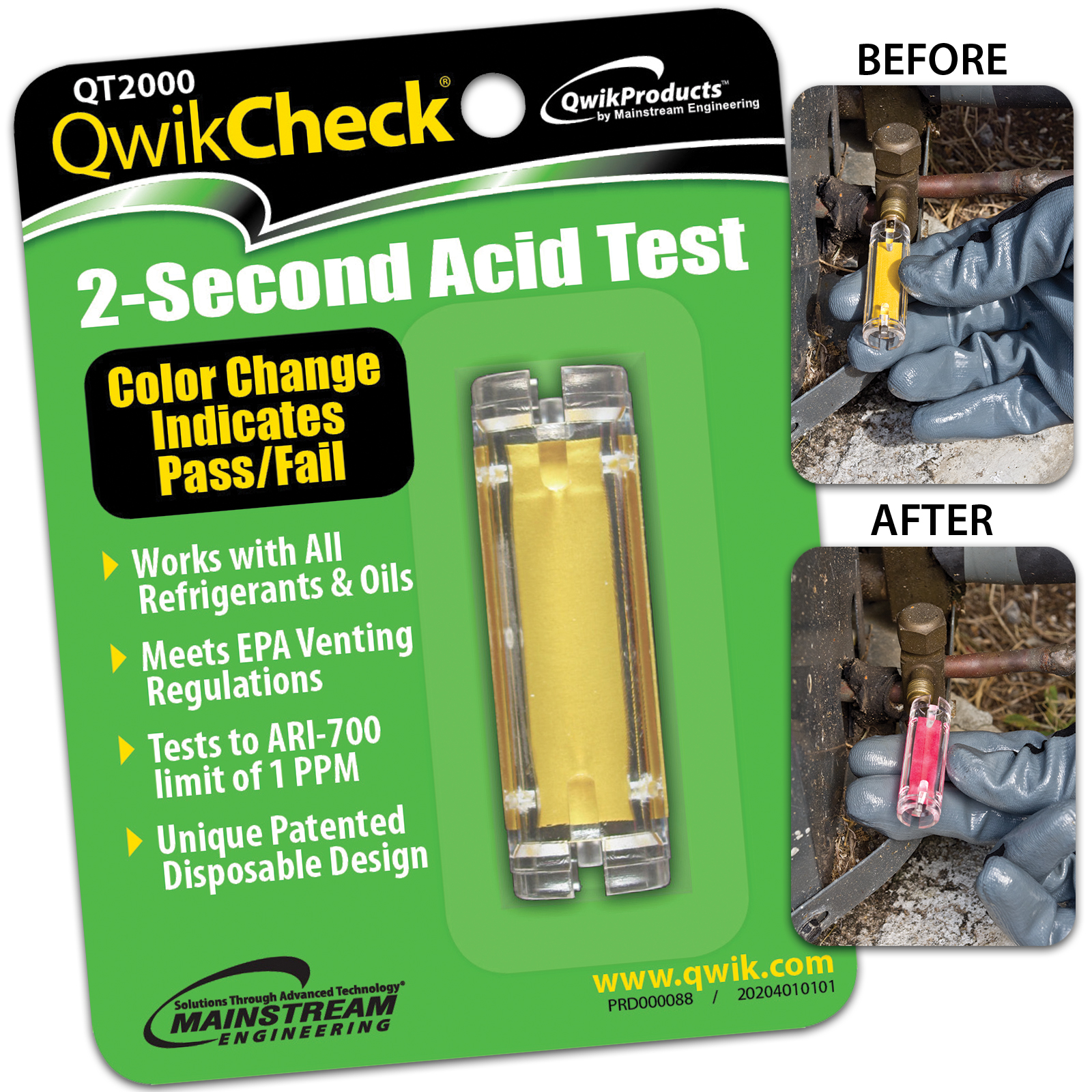 780042 - Sporlan 780042 - Oil Acid Test Kit
