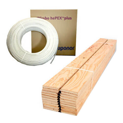 QUIK1000 - Uponor (Wirsbo) QUIK1000 - Quik Trak Radiant Heat Package -1000  sq ft