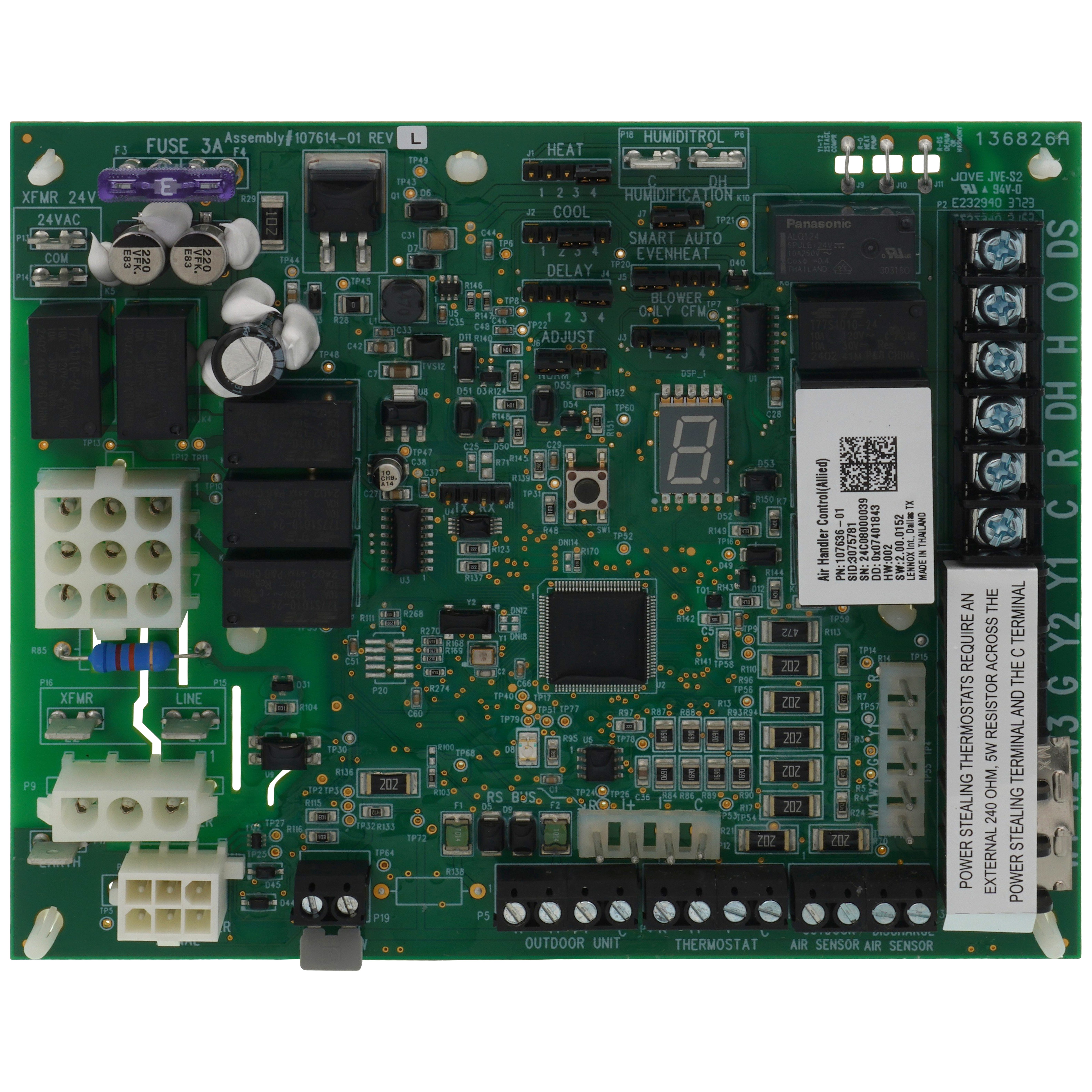 R107636-01 - Lennox R107636-01 - Assembly P.c.board Allied Ahc