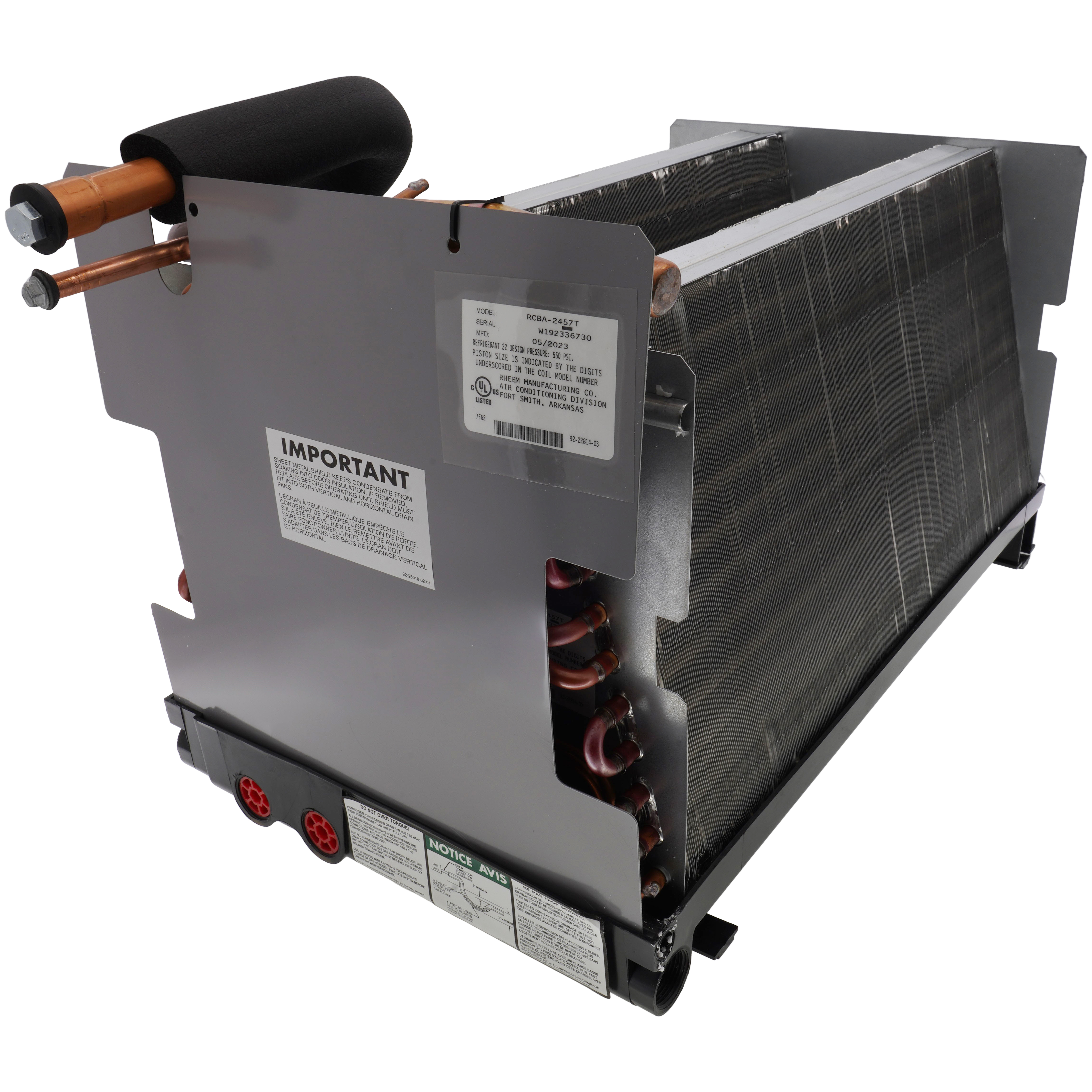 RCBA-2457T - Rheem RCBA-2457T - Evaporator Coil, RCBA-2457T