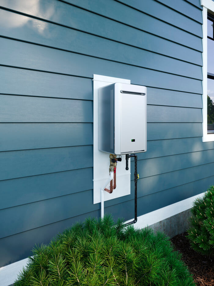 V75EP - Rinnai V75EP - V75EP 180,000 BTU, Non-Condensing Outdoor Tankless  Water Heater (Propane)