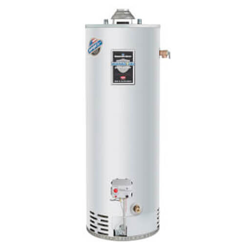 RG250T6N-394 - Bradford White RG250T6N-394 - 50 Gallon - 40,000 BTU  Defender Safety System High Efficiency Residential Atmospheric Water Heater  with top Tu0026P Valve (NG)
