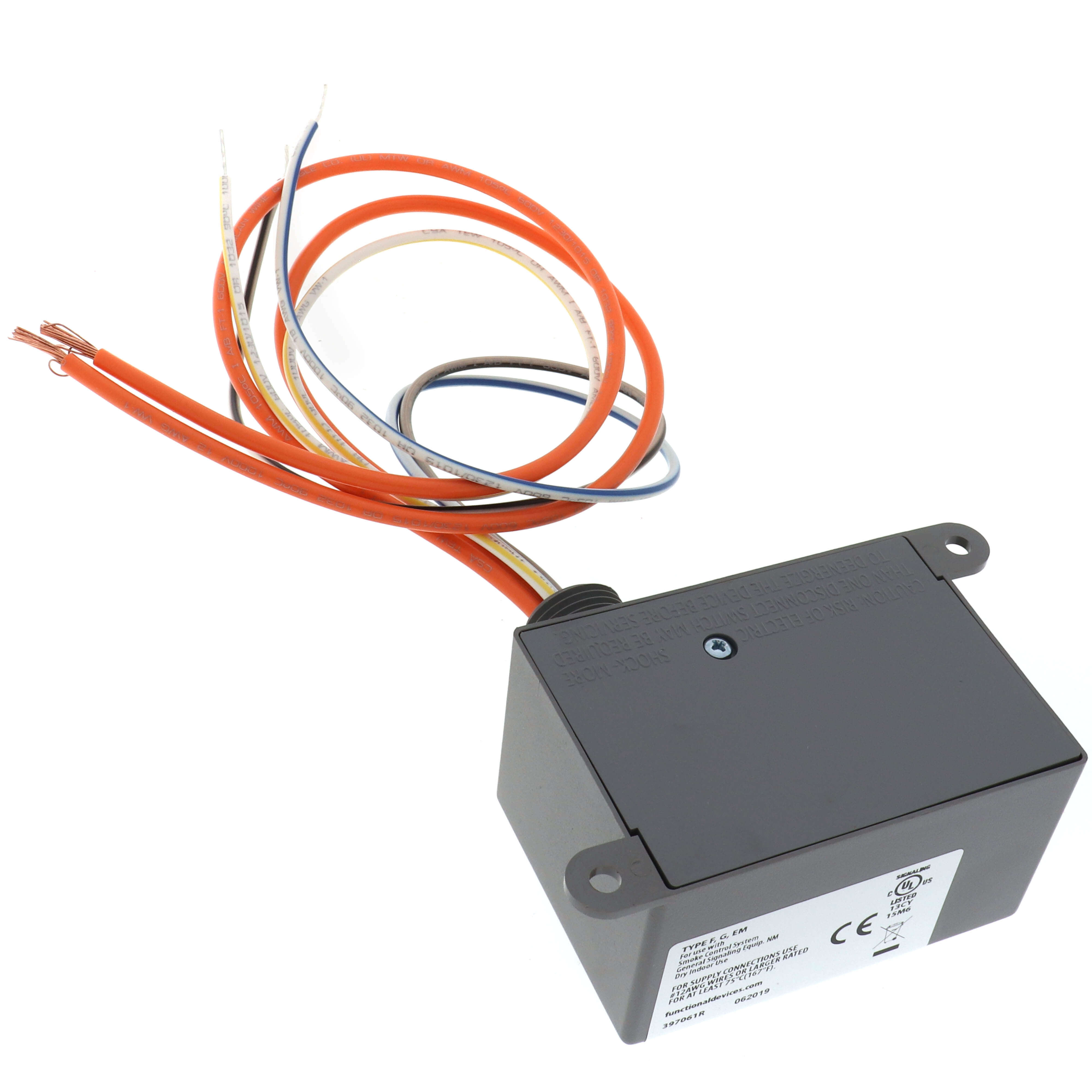 Enclosed Relay DPDT Enclosed DPDT Power Relay - 20 Amp, 24V/120V AC/DC ...