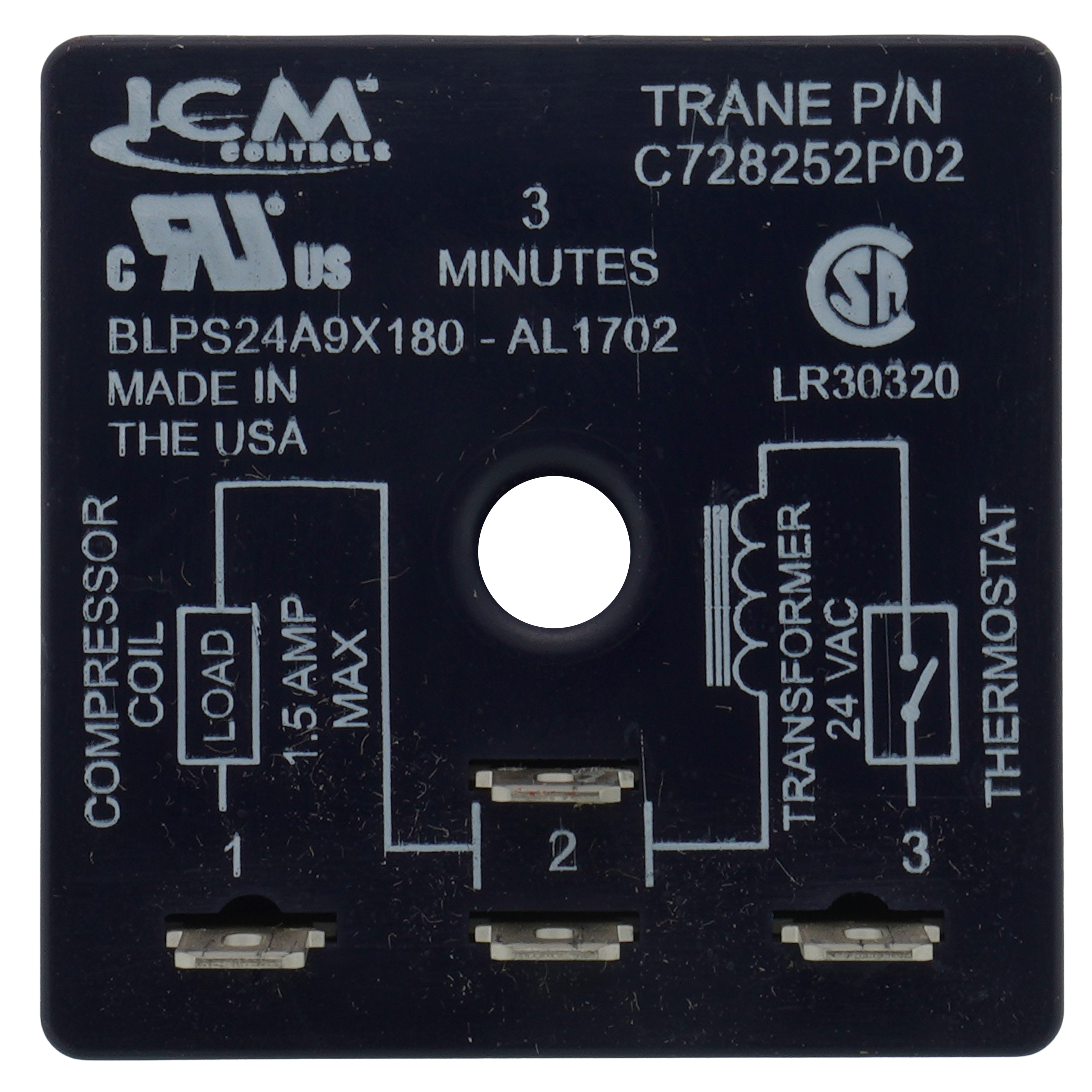 Trane Replacement Part Genuine Trane Fan Time Delay Relay - OEM HVAC ...