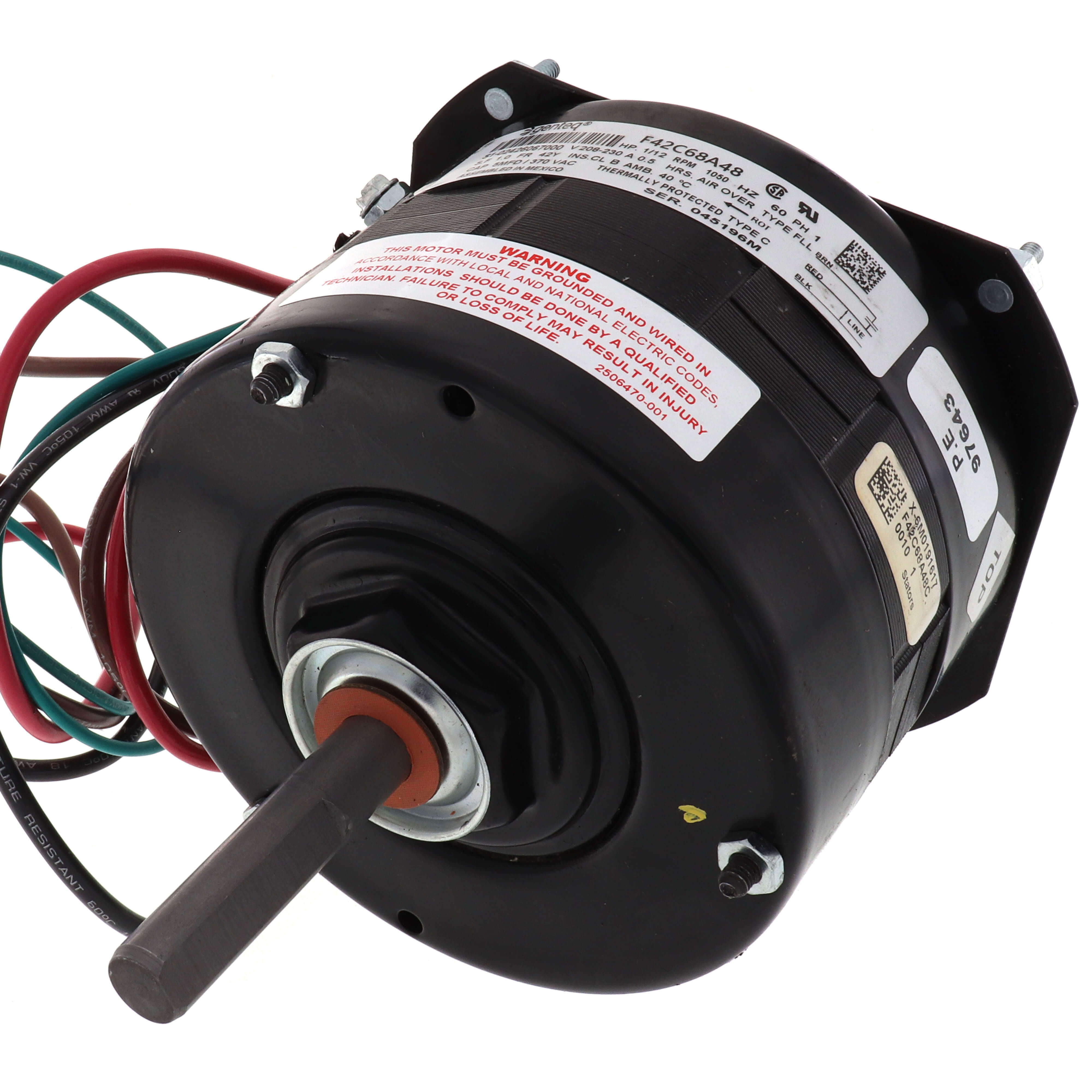 S1-024-26067-000 - York S1-024-26067-000 - 1050 RPM 48 Motor (208