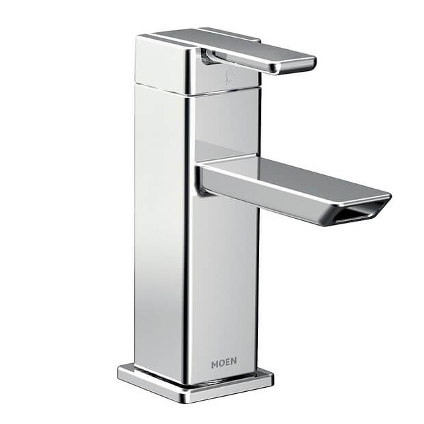 S6701 - Moen S6701 - 90 Degree Single Handle Bathroom Faucet
