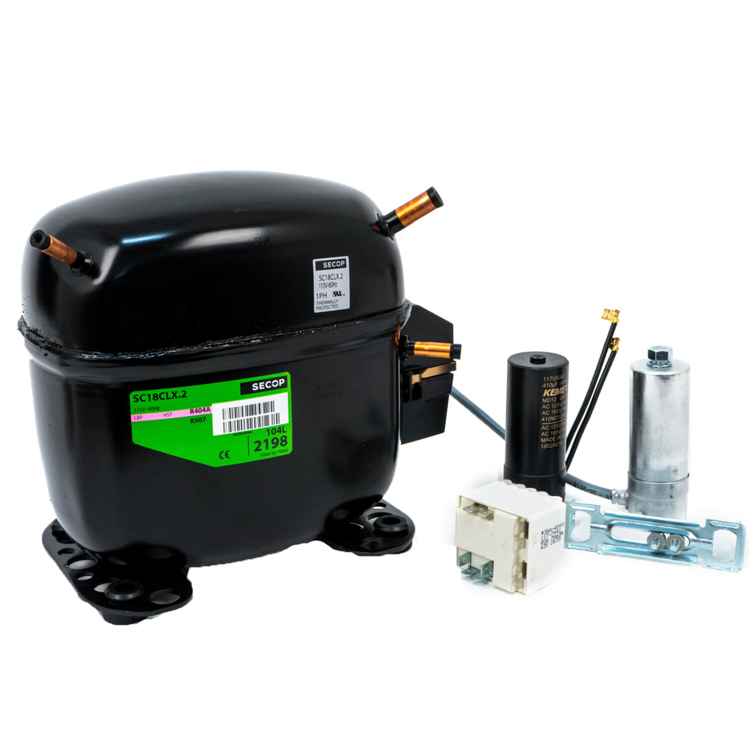 SC18CLX.2-1 - Secop SC18CLX.2-1 - 3656 BTU 1-Phase Reciprocating