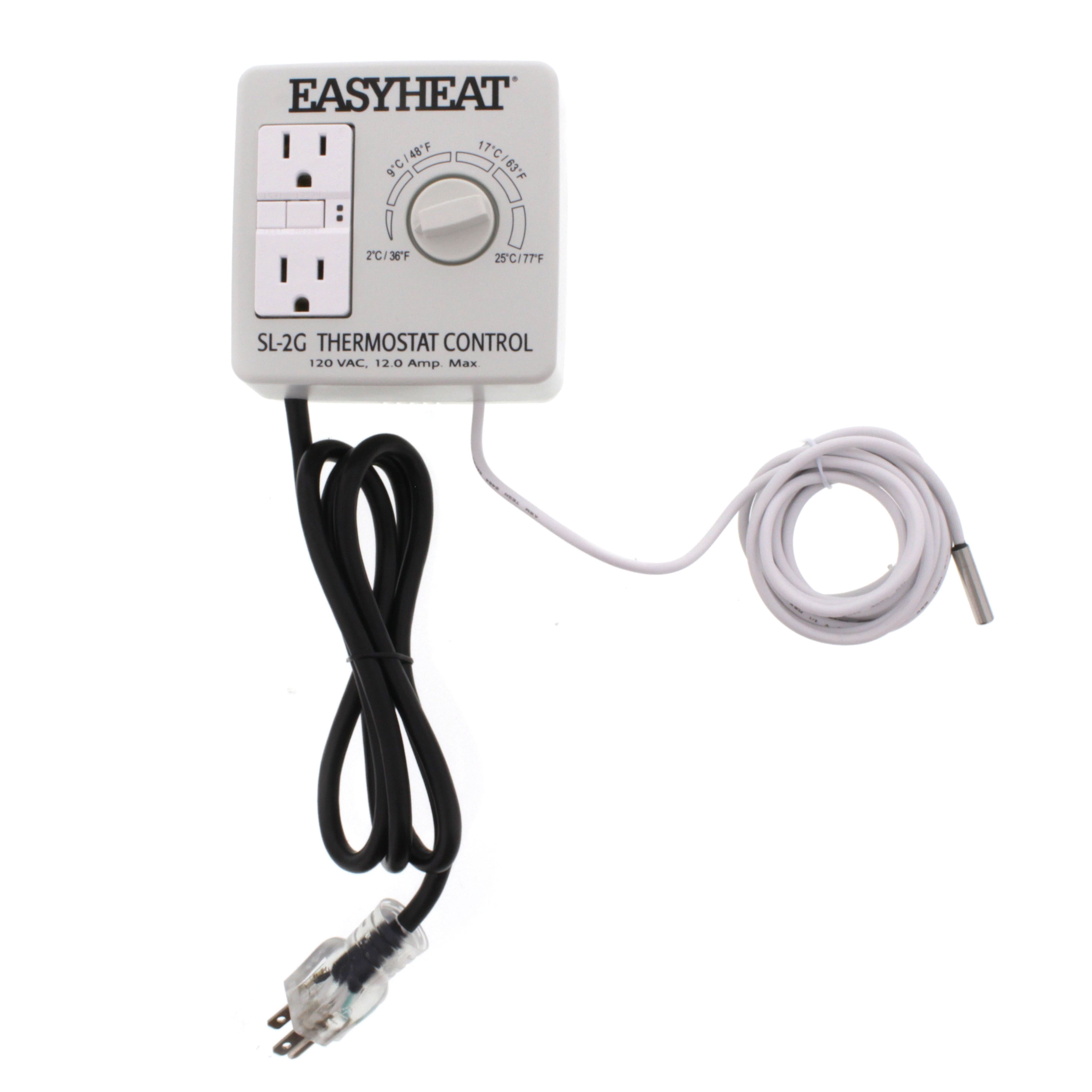 Easy Heat GFCI Thermostat Control - SL-2G