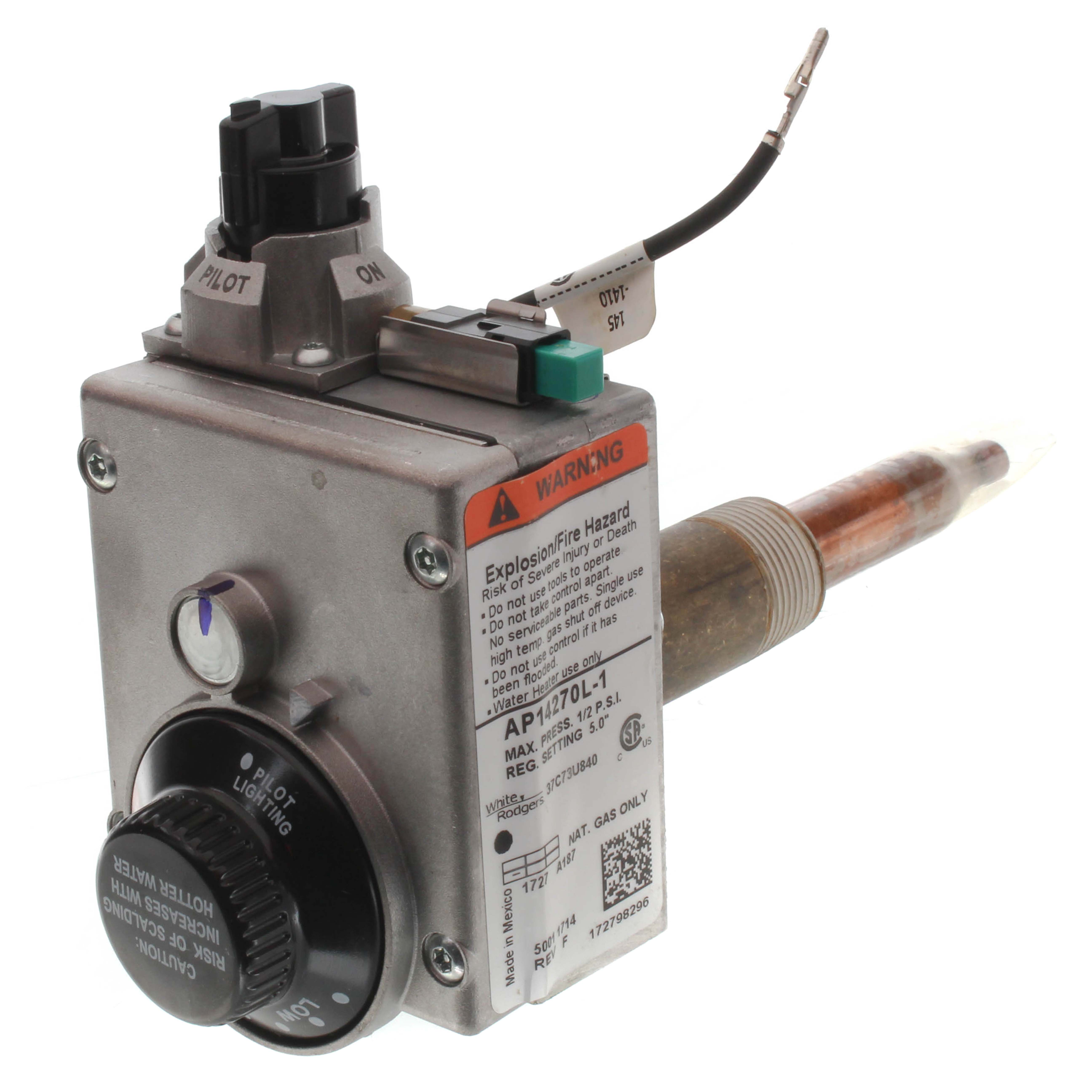 SP14270L - Rheem SP14270L - Natural Gas Control Thermostat