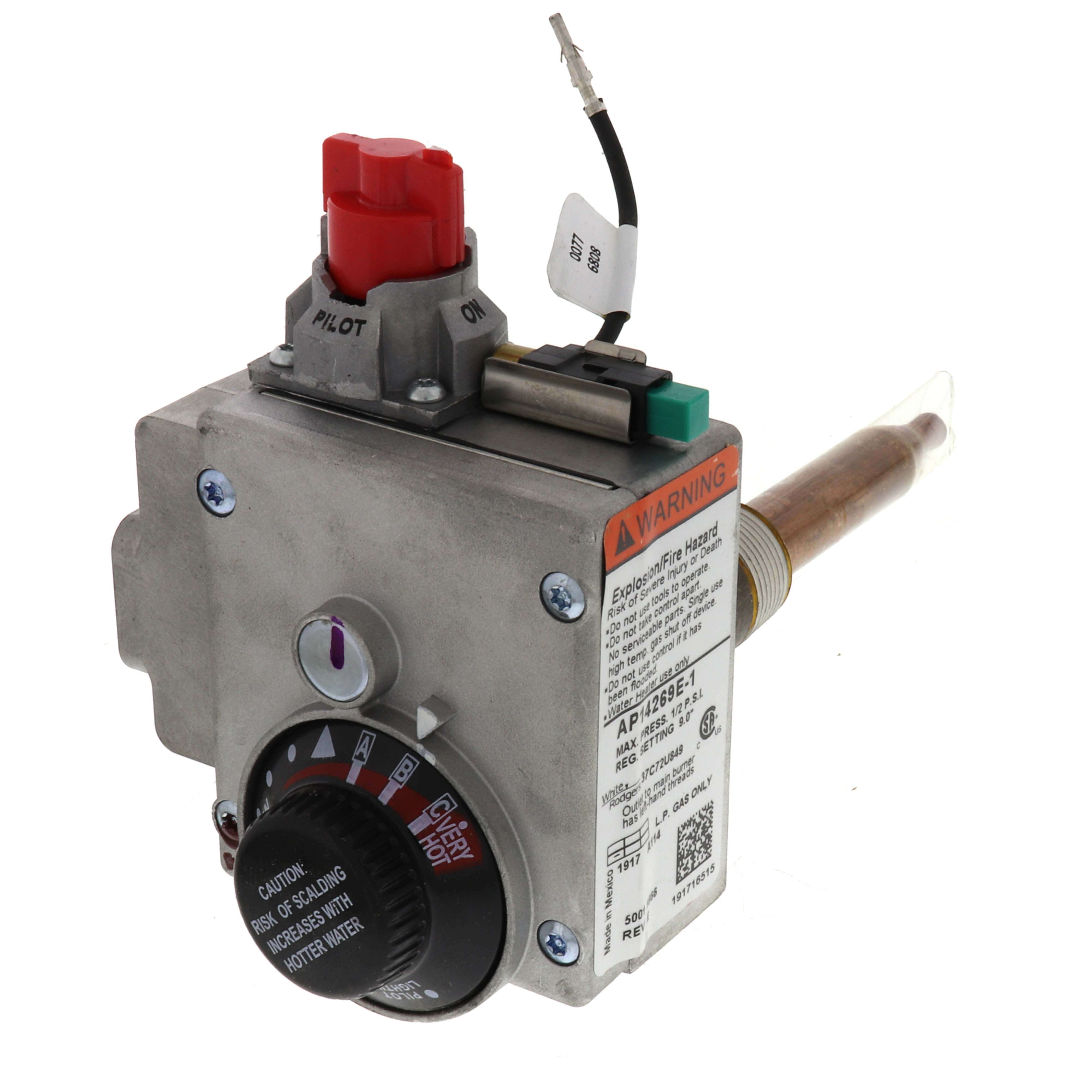 SP20167C - Rheem SP20167C - LP Gas Valve u0026 Thermostat