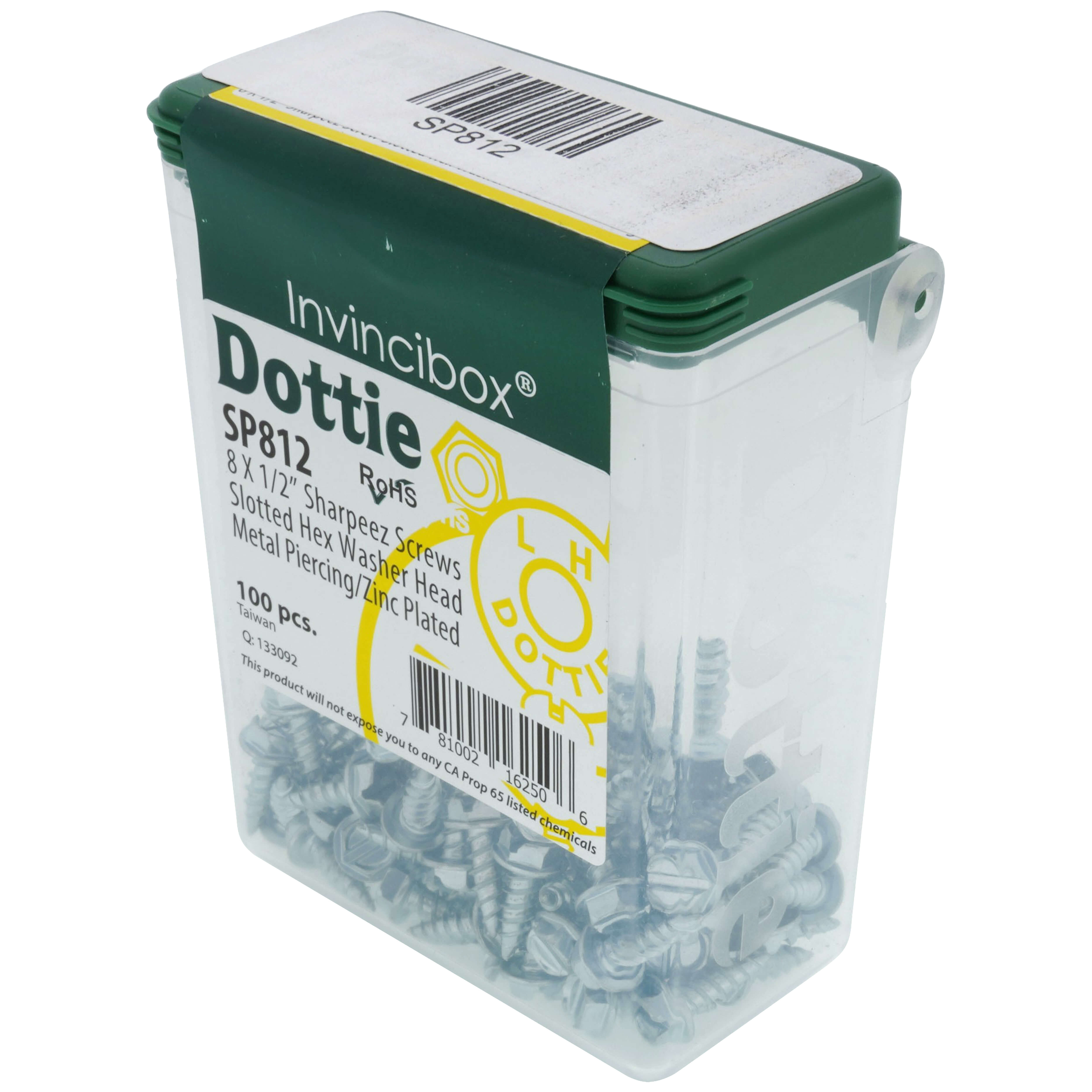 SP812 - LH Dottie SP812 - #8 x 1/2