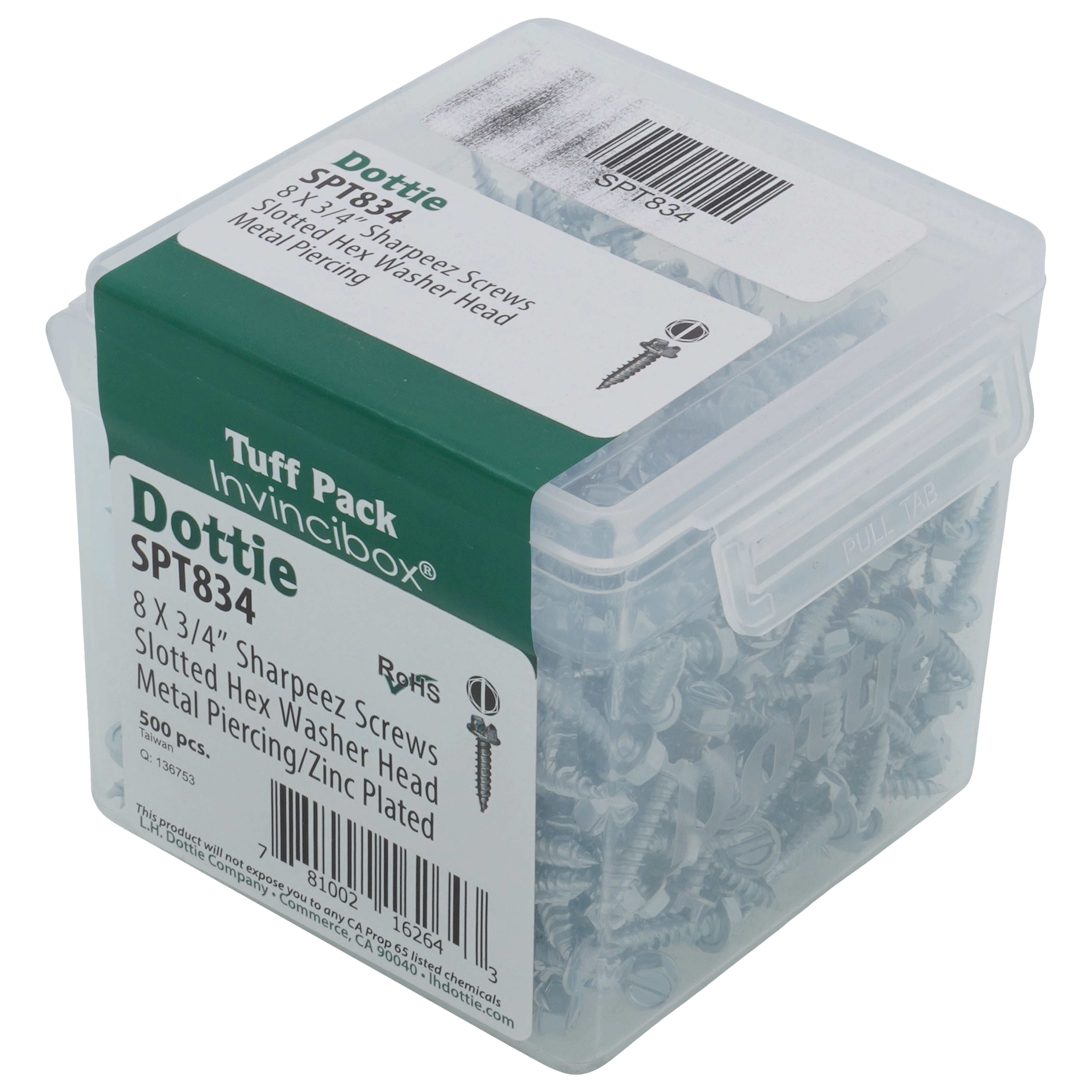 SPT834 - LH Dottie SPT834 - #8 x 3/4