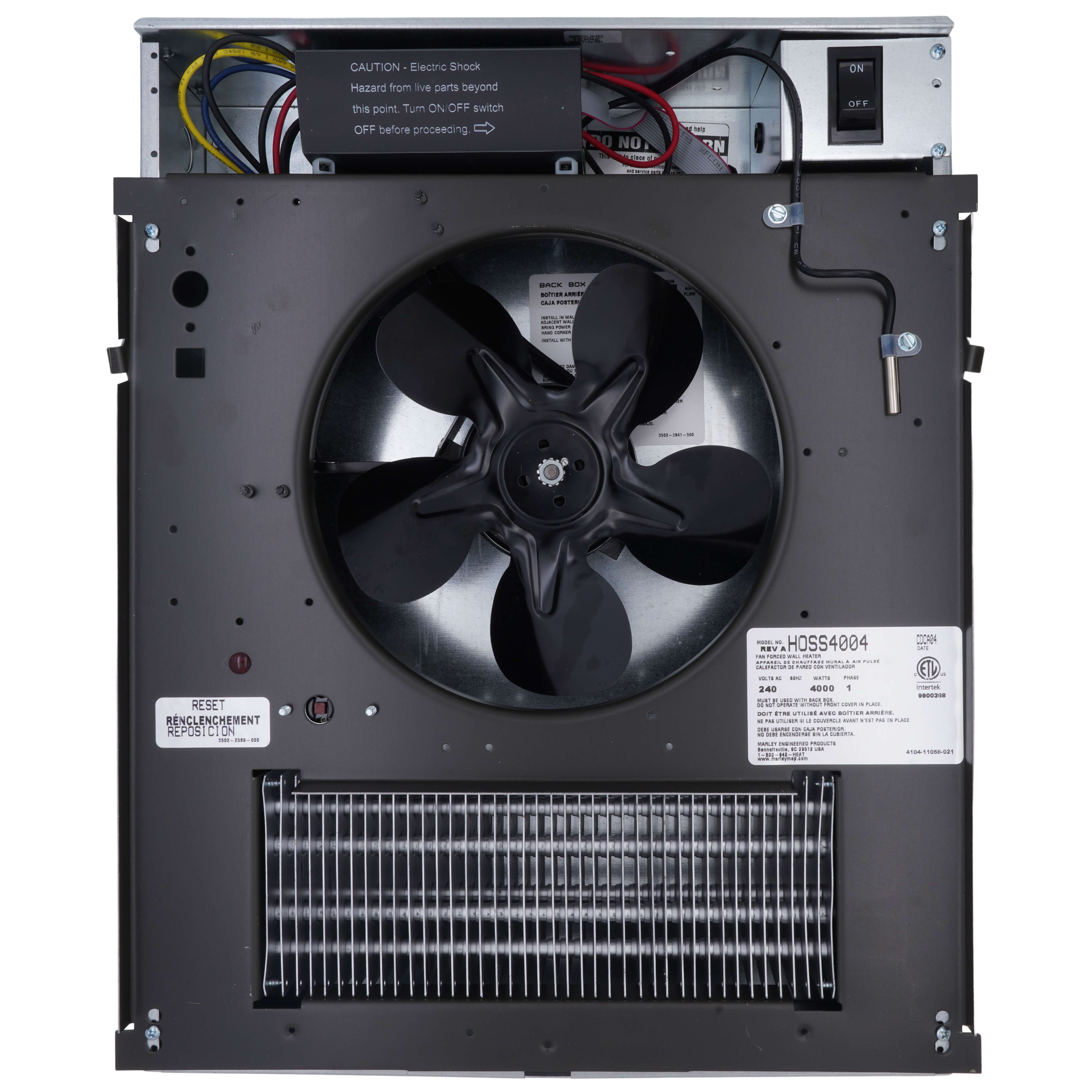 SSHO4004 - Qmark SSHO4004 - SSHO Smart Series - High Output Digital Wall  Heater (4,000 Watts - 240 Volt)