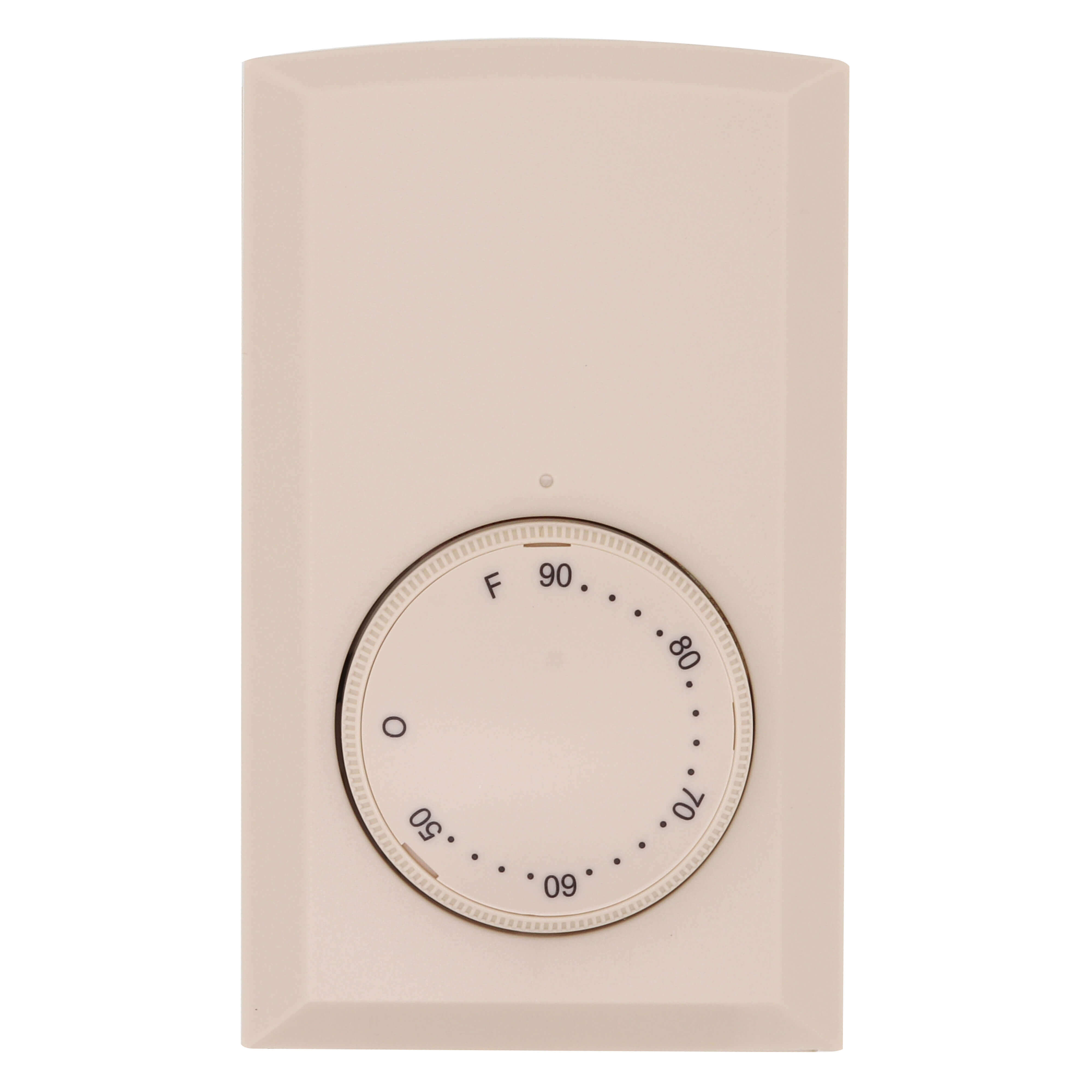 T522-A - Cadet T522-A - Double-Pole Wall-Mount Mechanical Non-programmable  Thermostat, 22 Amp, 120/240v (Almond)