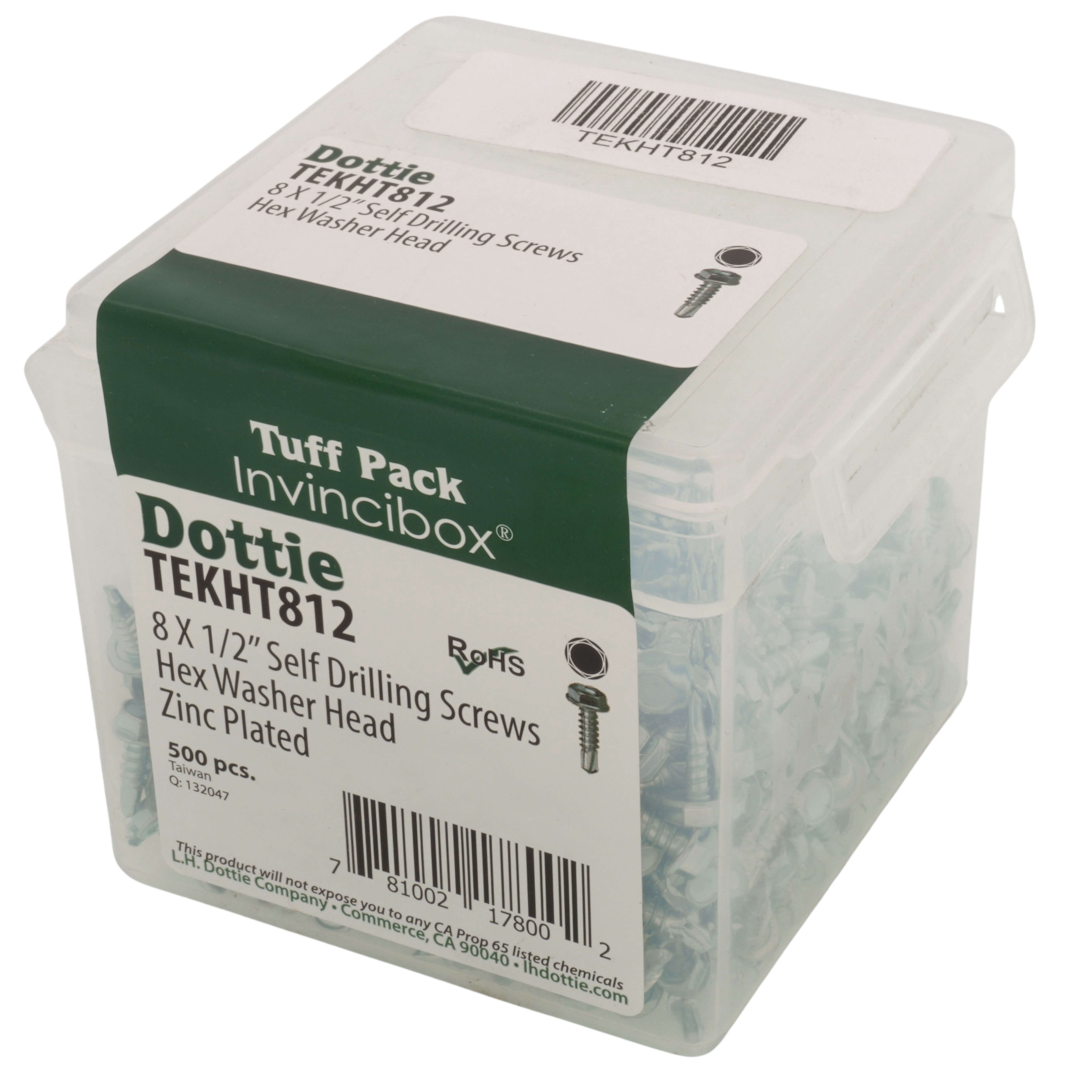 TEKHT812 - LH Dottie TEKHT812 - #8 x 1/2