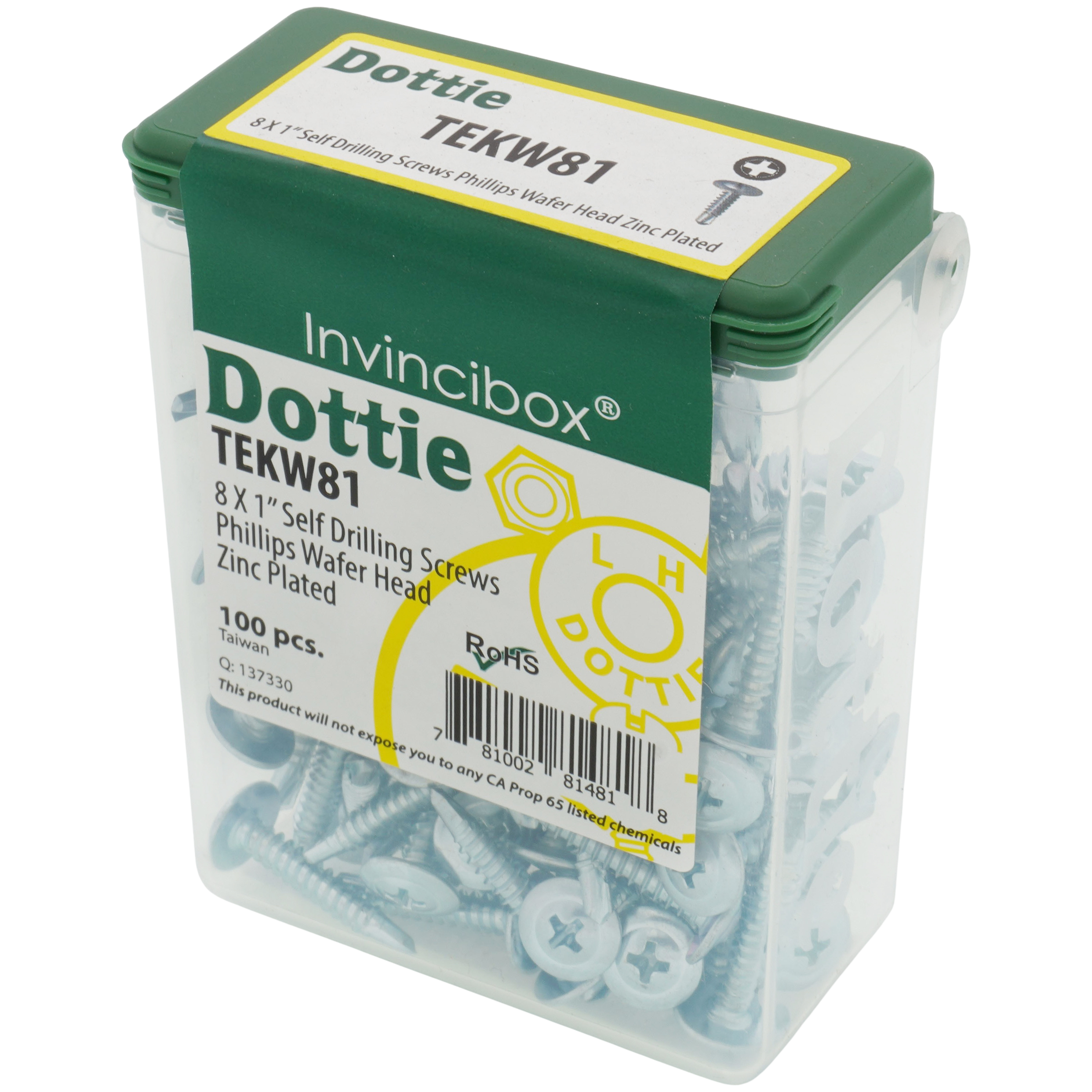 TEKW81 - LH Dottie TEKW81 - #8 x 1