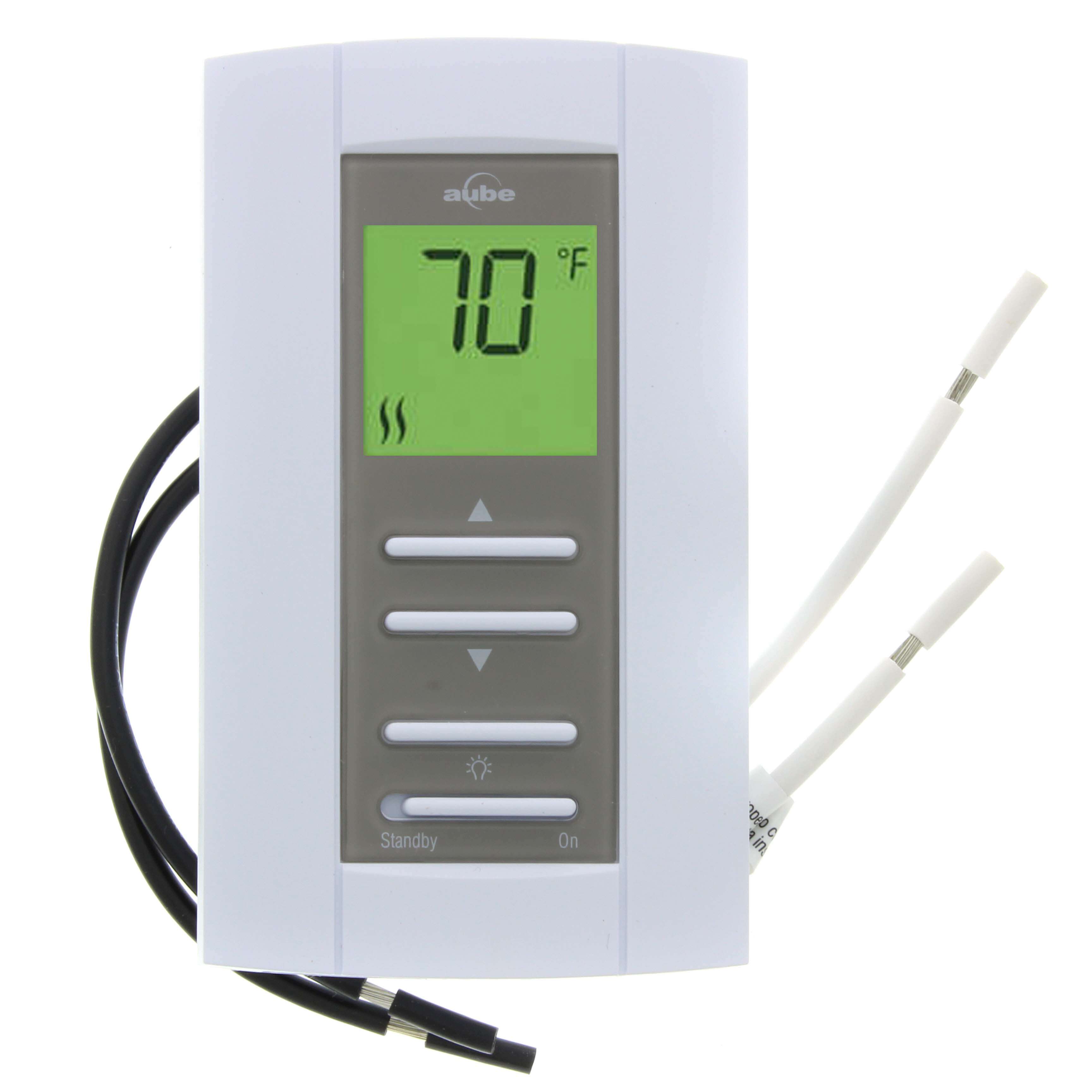 TH114-A-120S - Honeywell Home TH114-A-120S - Non-Programmable Line Volt  Electric Heating Thermostat, 4 Wires/SPST, 120V