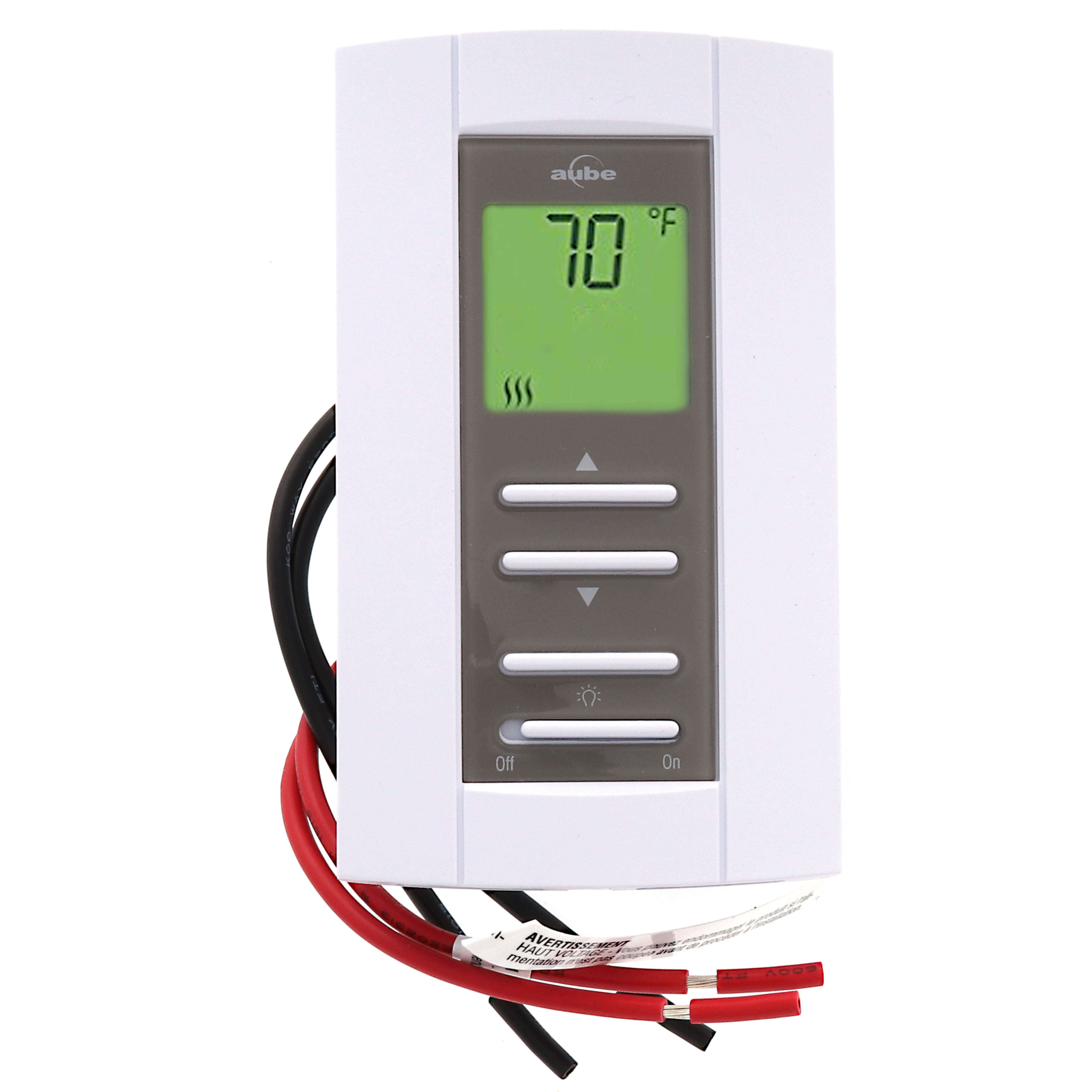 Honeywell Home TH114-A-240D-B - Non-Programmable Line Volt Thermostat for  Electric Heating (DPST)