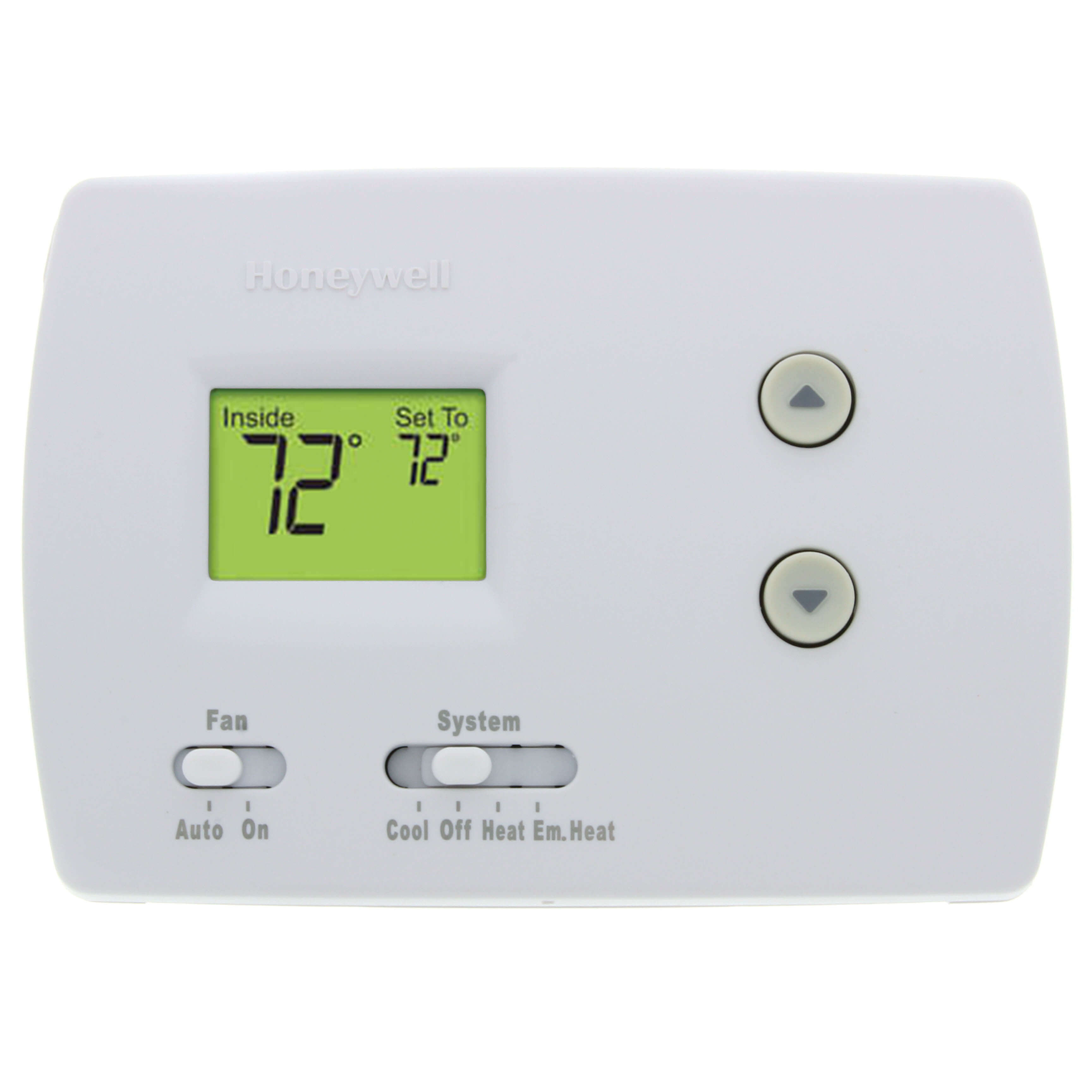 TH3210D1004 - Honeywell Home TH3210D1004 - Pro Non-Programmable, 2H/1C,  Standard Display Thermostat