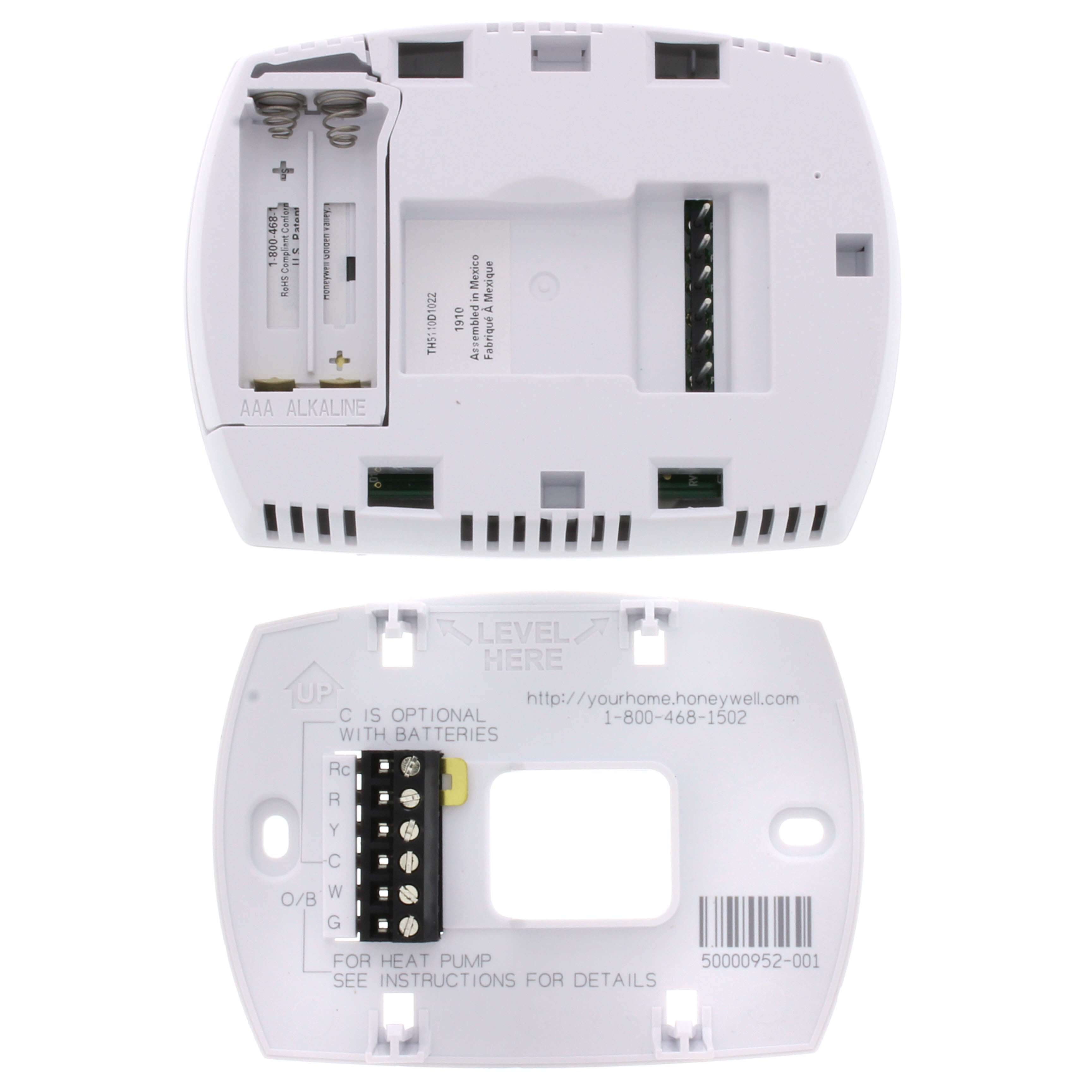 Honeywell TH5110D1022 - FocusPro Non-Programmable, 1H/1C, Large Display  Thermostat - SupplyHouse.com