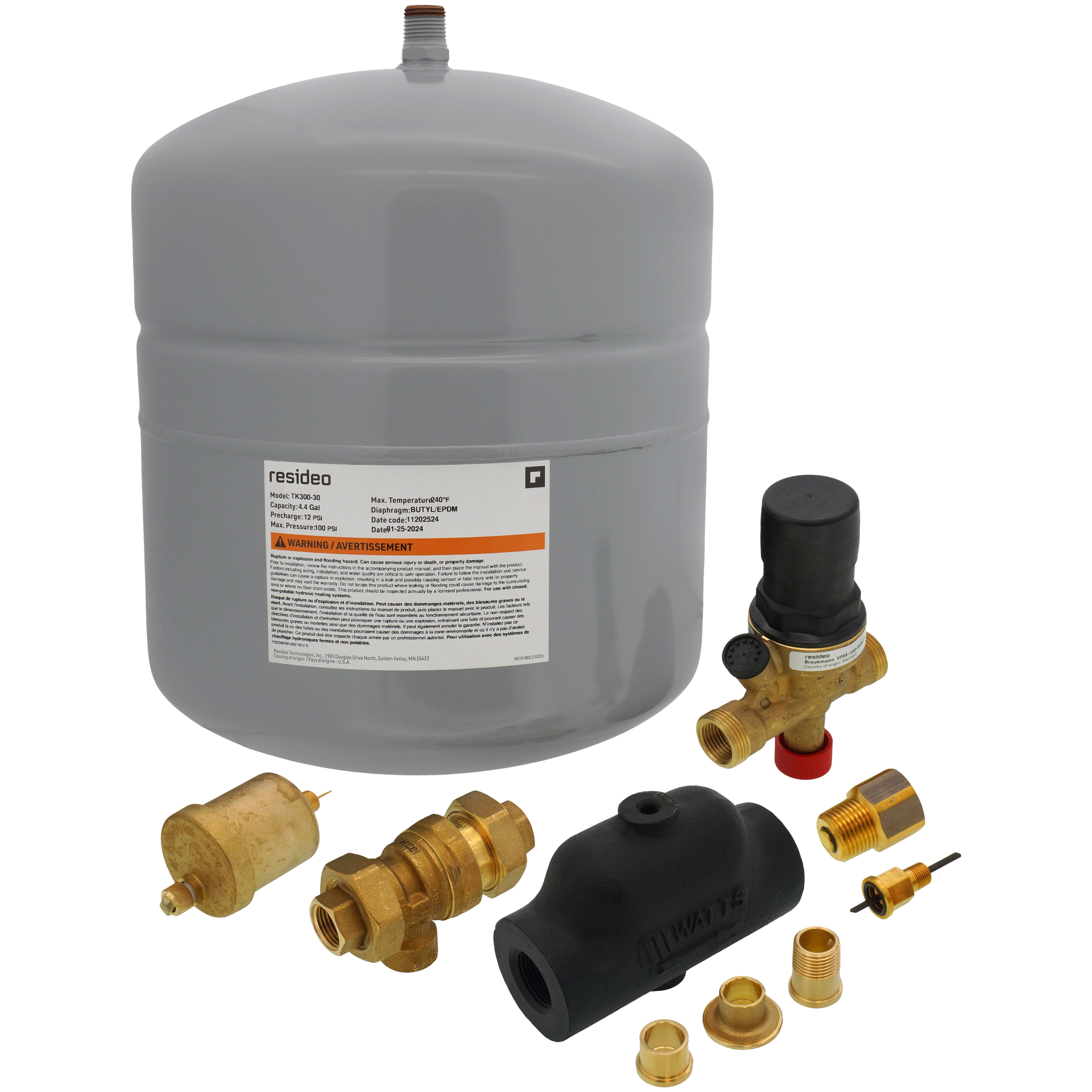 TK300-30A-1FM - Resideo TK300-30A-1FM - TK300 Boiler Trim Kit w