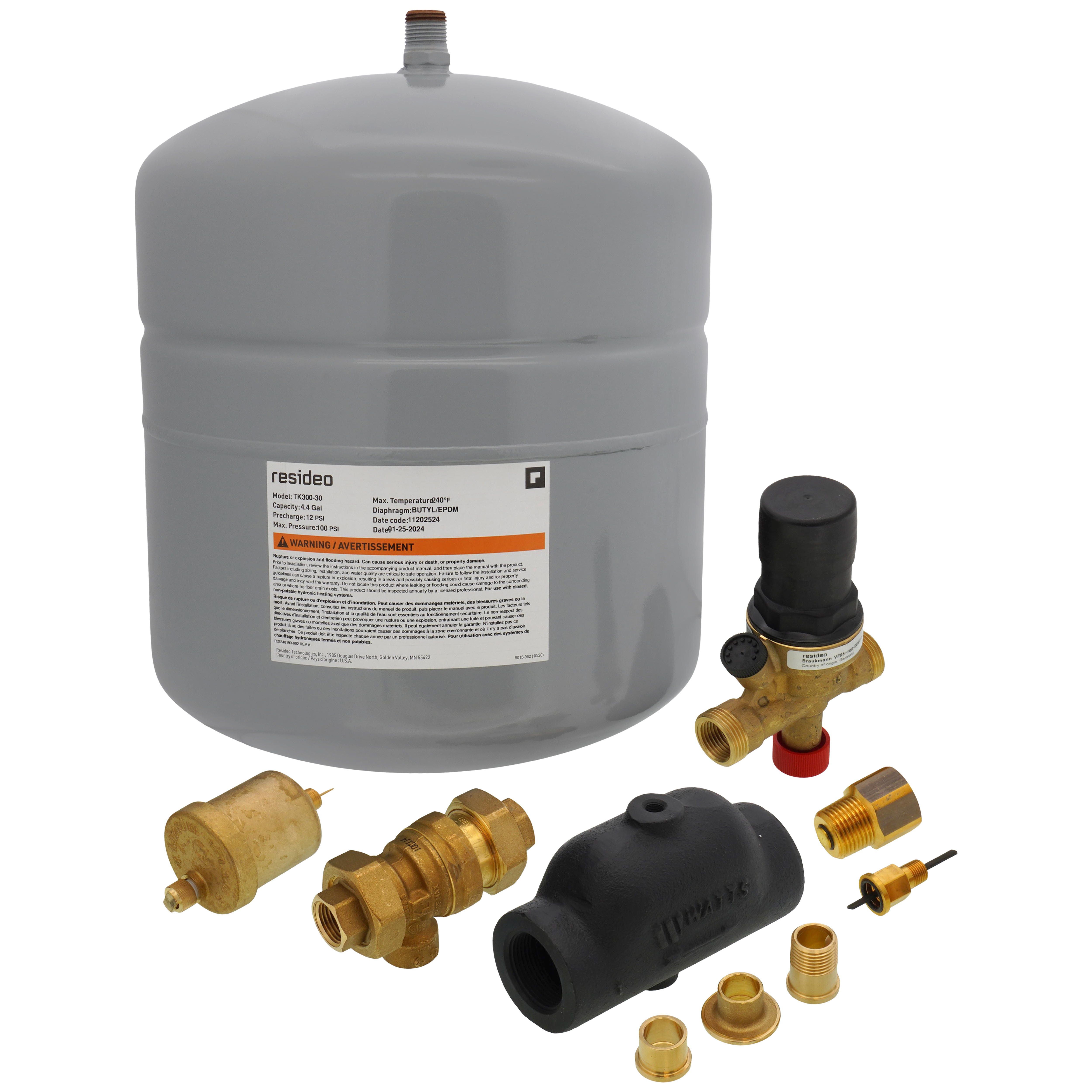 TK300-30A-2FM - Resideo TK300-30A-2FM - TK300 Boiler Trim Kit w