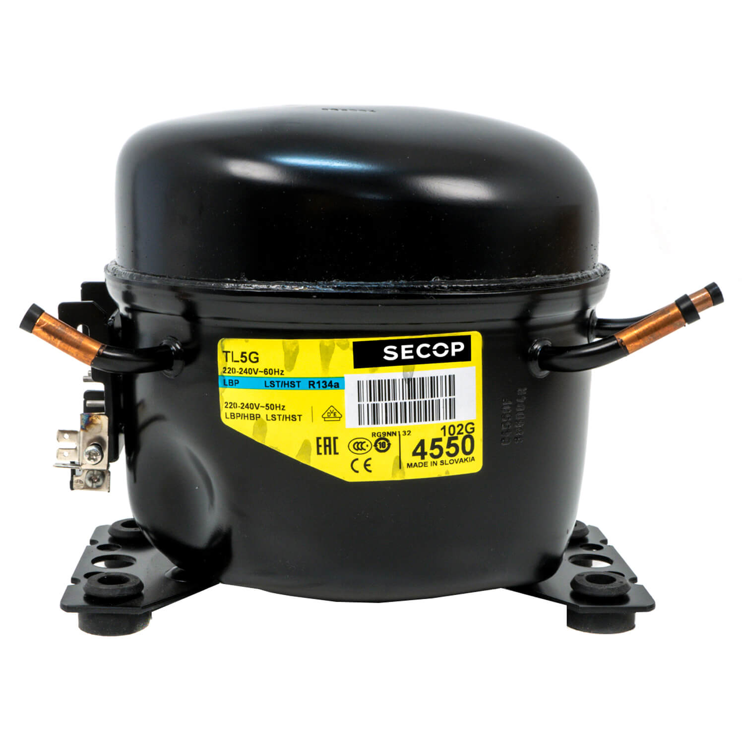 TL5G-2 - Secop TL5G-2 - 427 BTU Reciprocating Compressor R-134A