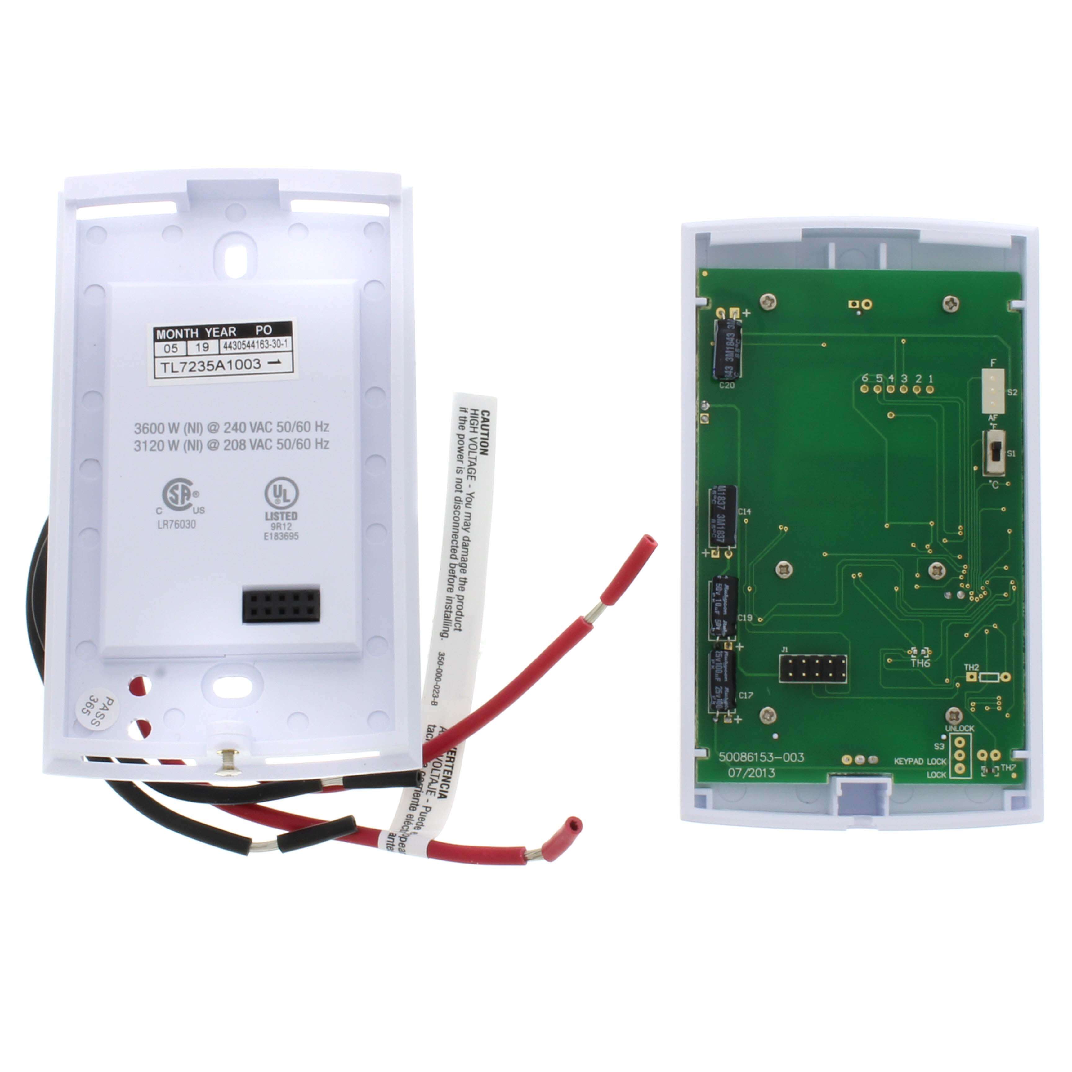 TL7235A1003 - Honeywell TL7235A1003 - Digital Thermostat for Electric  Baseboard - SupplyHouse.com