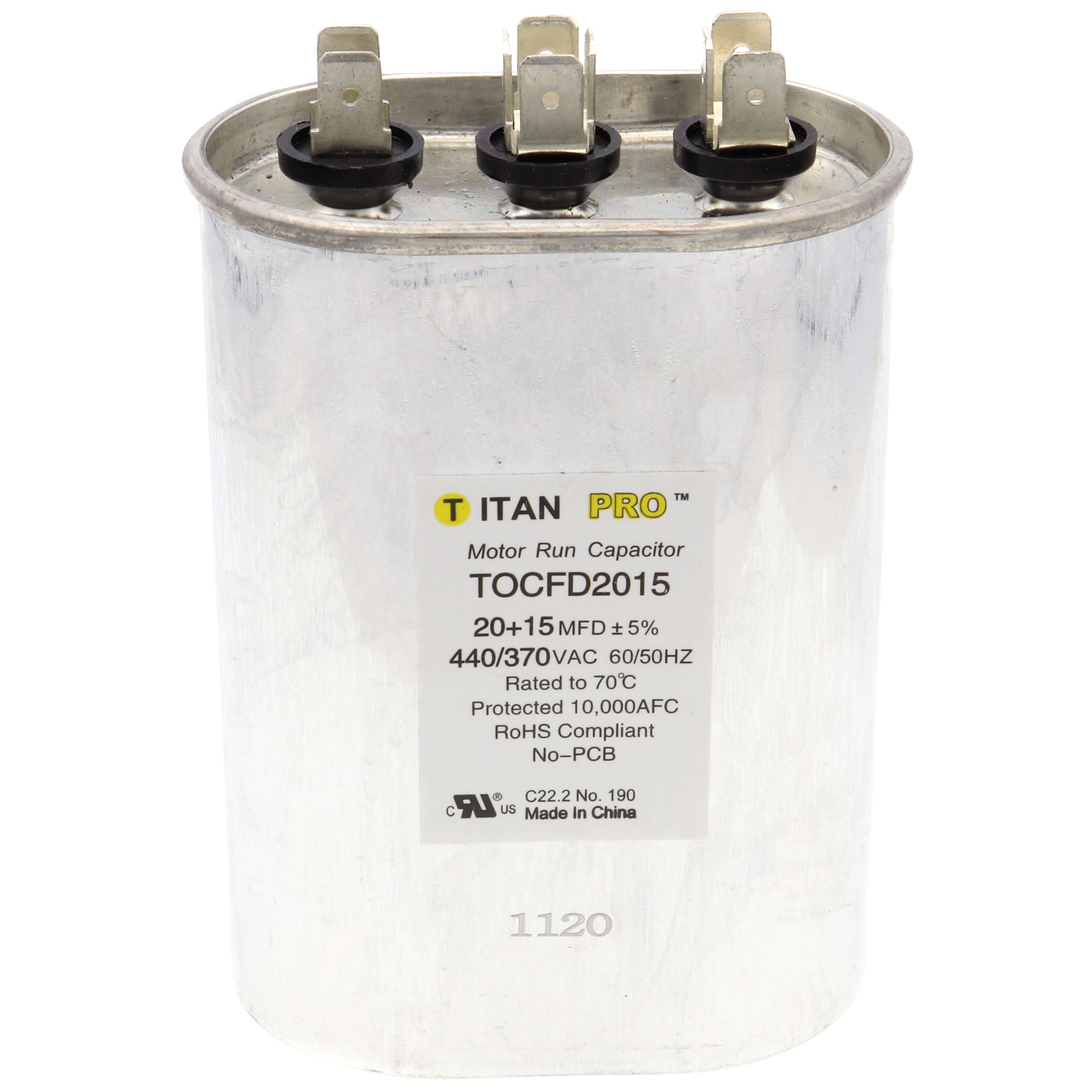 TOCFD2015 - Titan Pro TOCFD2015 - 20/15 MFD Oval Dual Motor Run
