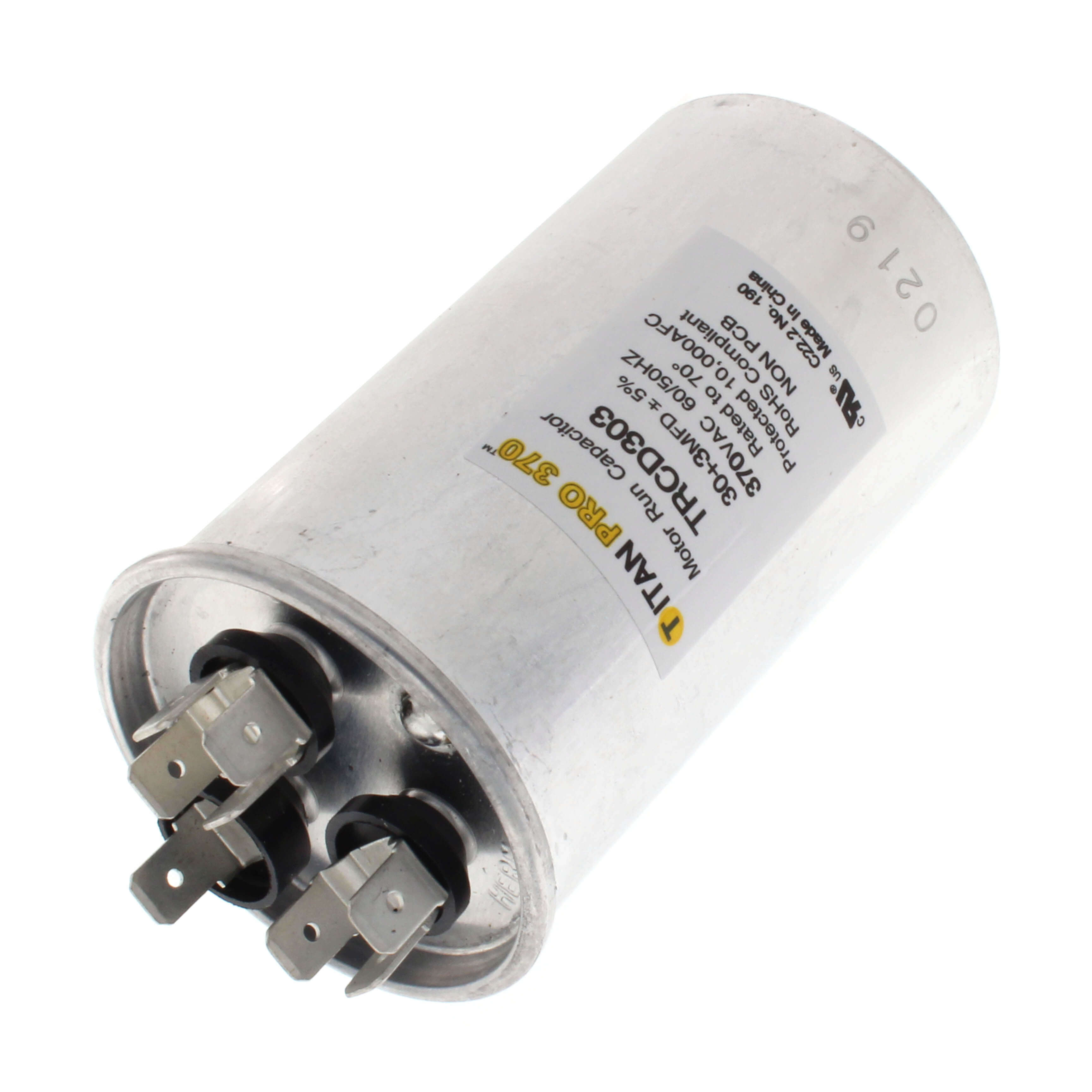 TRCD303 - Titan Pro TRCD303 - 30/3 MFD Round Dual Motor Run