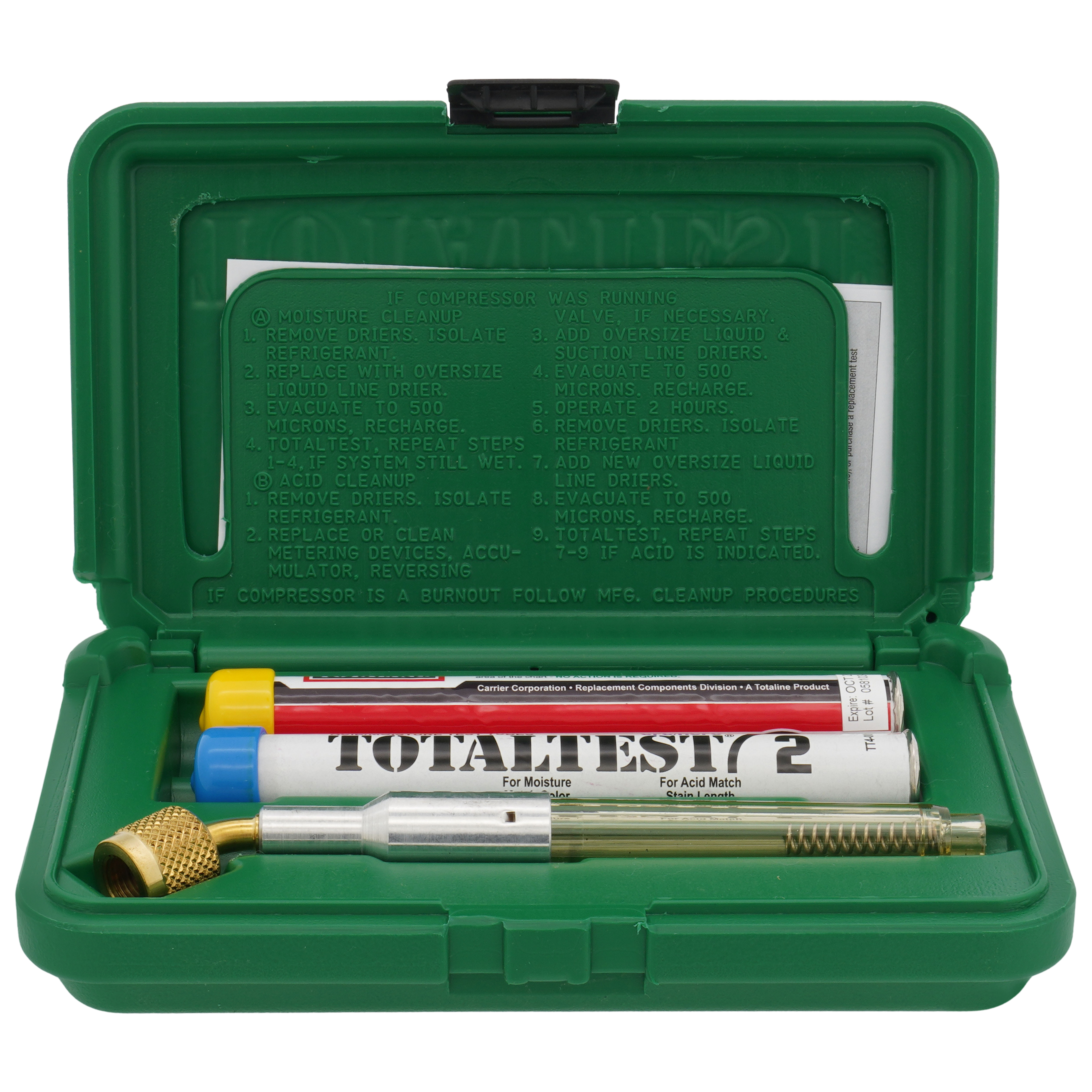 TT1-001 - Carrier TT1-001 - Totaline Totaltest Moisture & Acid